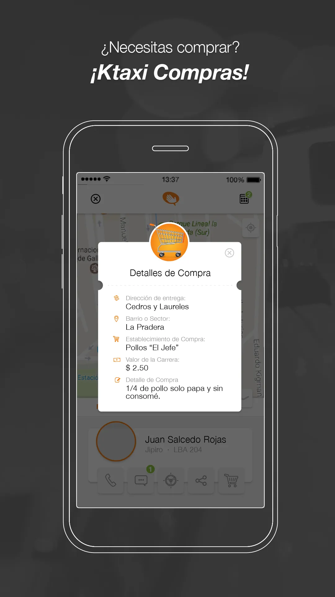 Ktaxi, una app de Clipp | Indus Appstore | Screenshot