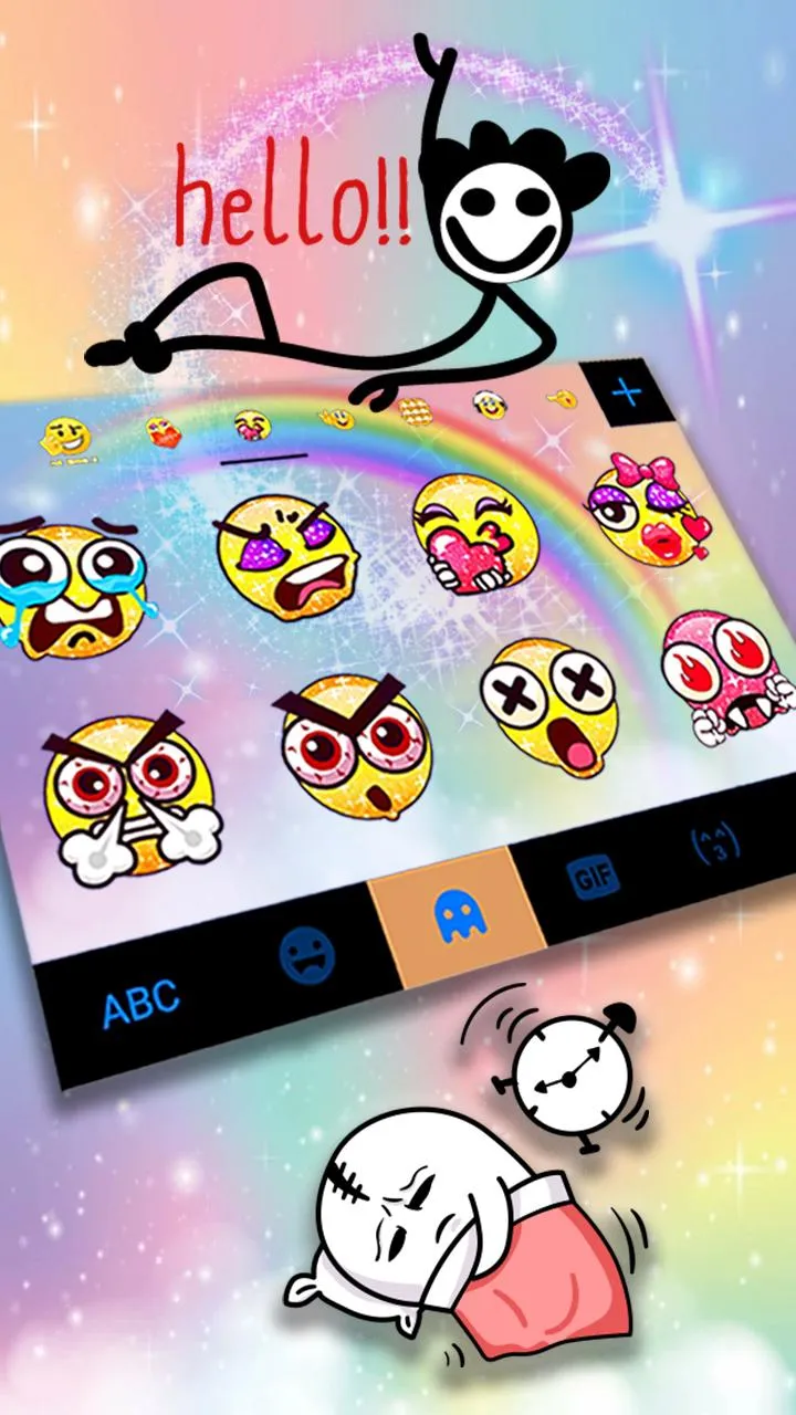 Galaxy Rainbow Theme | Indus Appstore | Screenshot