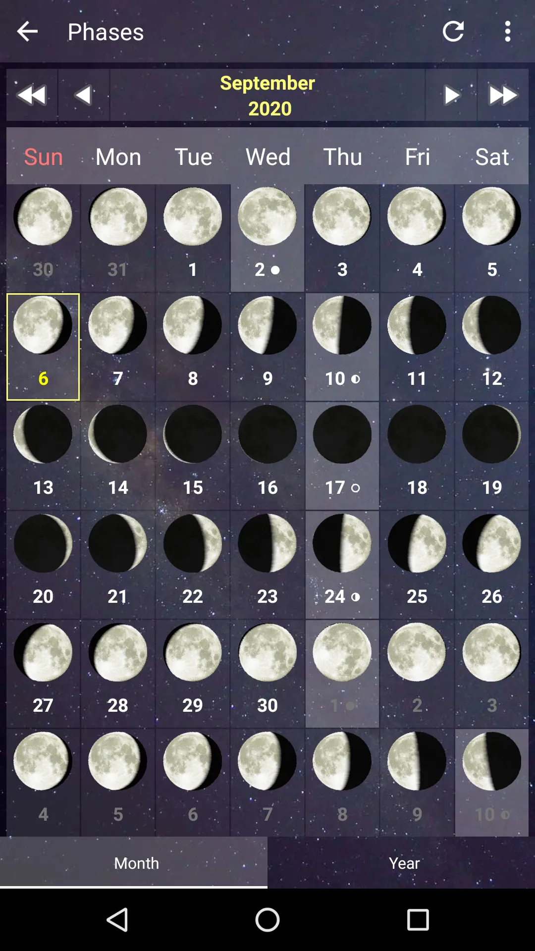 Daff Moon Phase | Indus Appstore | Screenshot