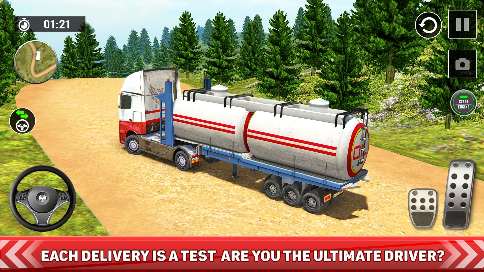 Oil Truck Games: Driving Games | Indus Appstore | Screenshot