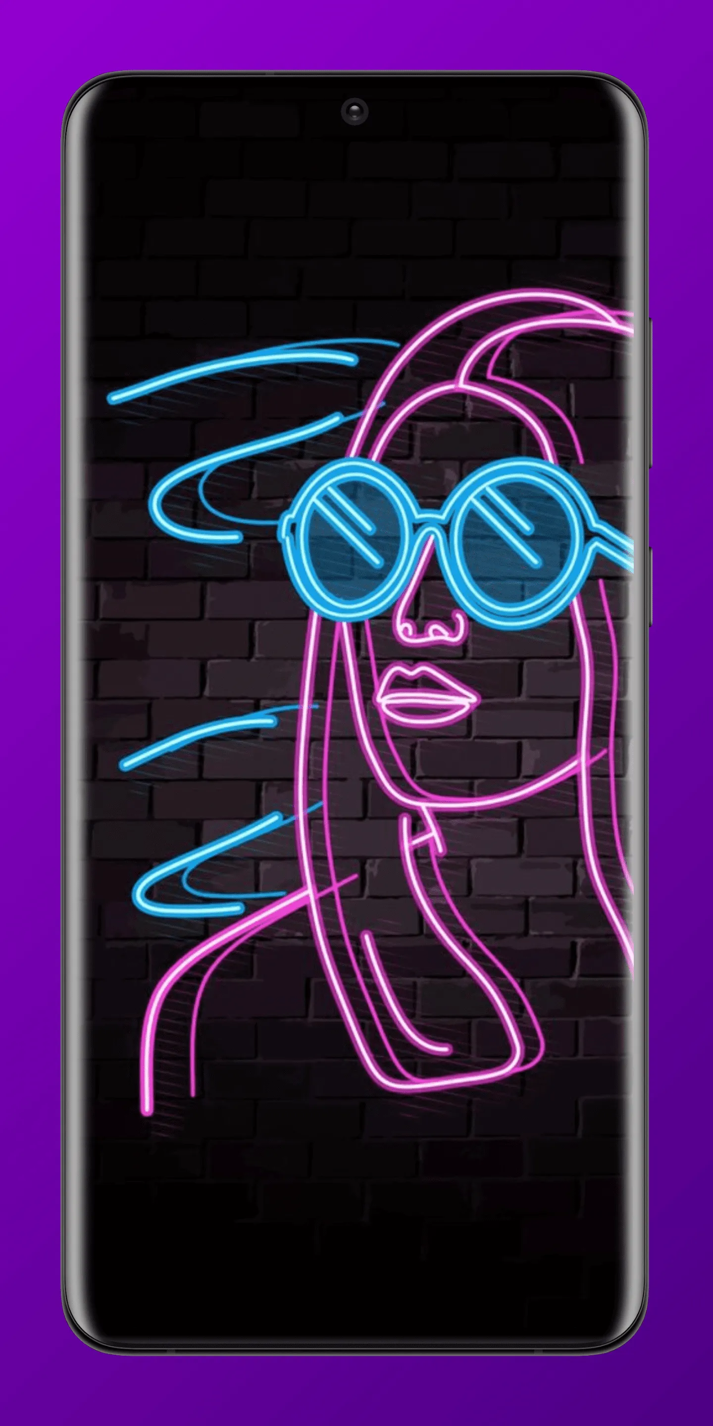 Glowing Neon Wallpaper 4K | Indus Appstore | Screenshot