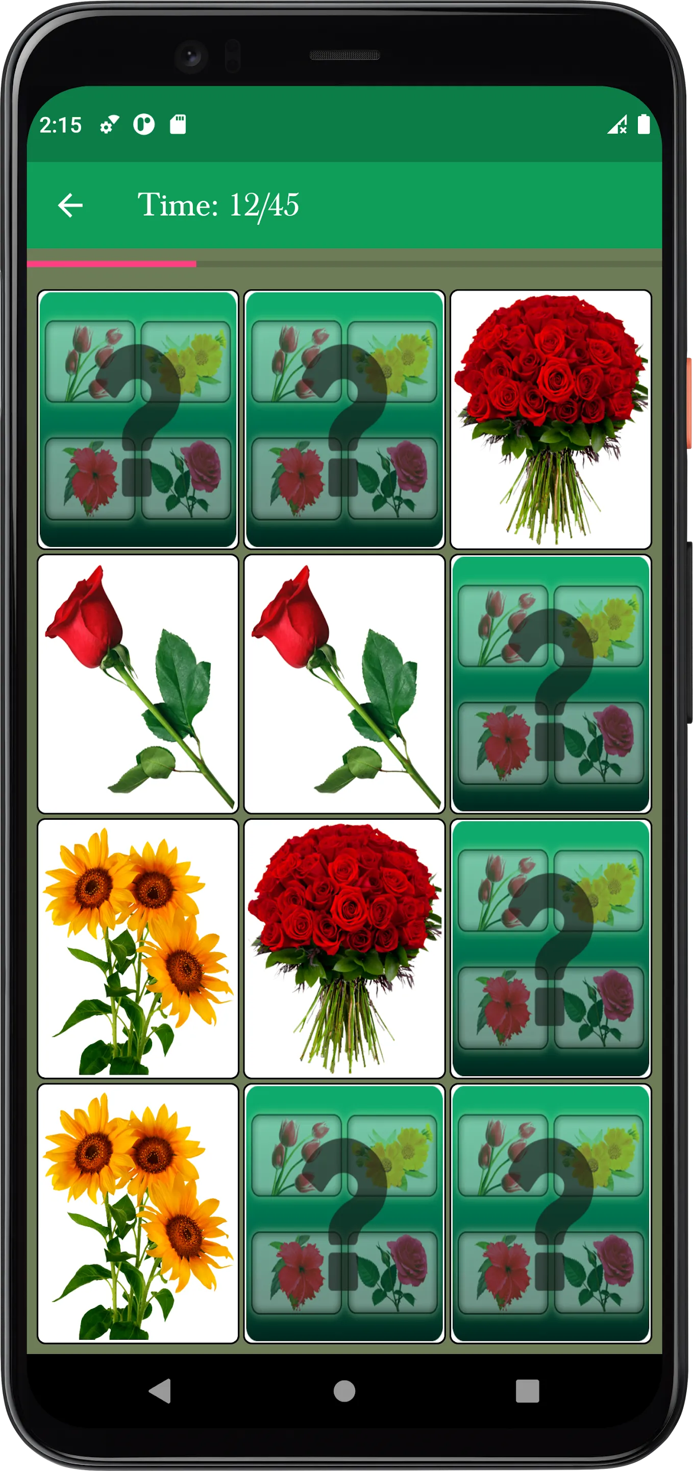 Flower Memory Matching Game | Indus Appstore | Screenshot