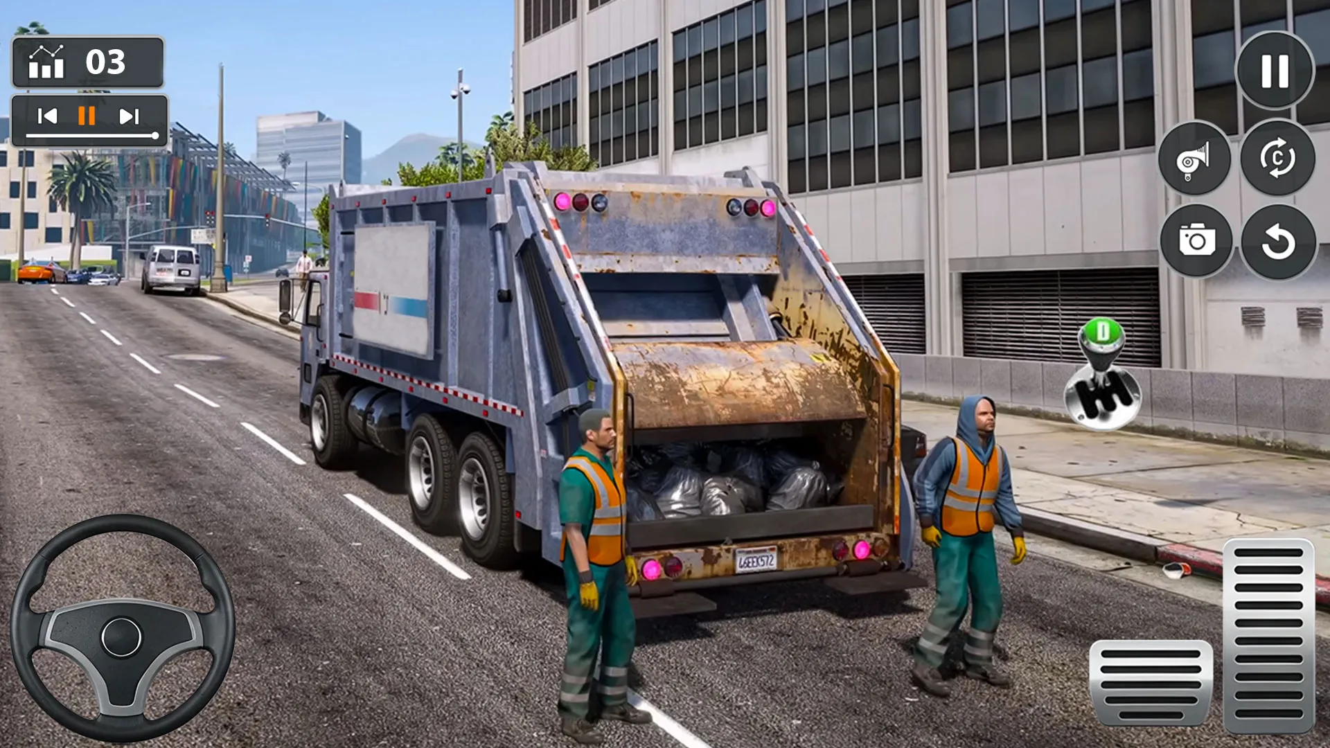 City Garbage Trash Truck Game | Indus Appstore | Screenshot