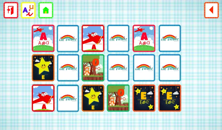 VOWELS FOR KIDS IN SPANISH | Indus Appstore | Screenshot