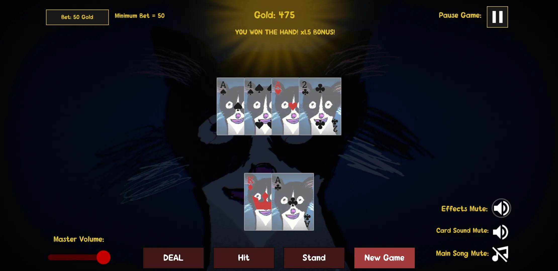 Endless Furry Blackjack | Indus Appstore | Screenshot