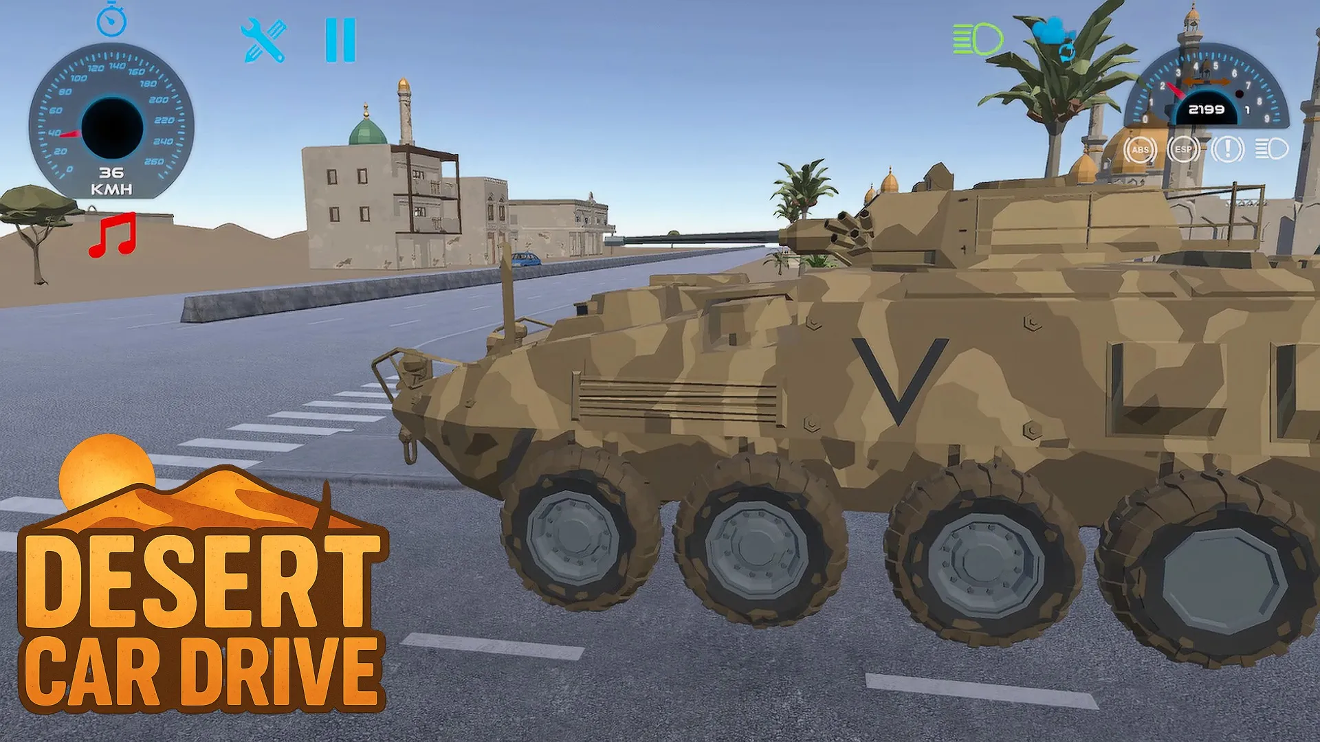 Desert Car Drive | Indus Appstore | Screenshot