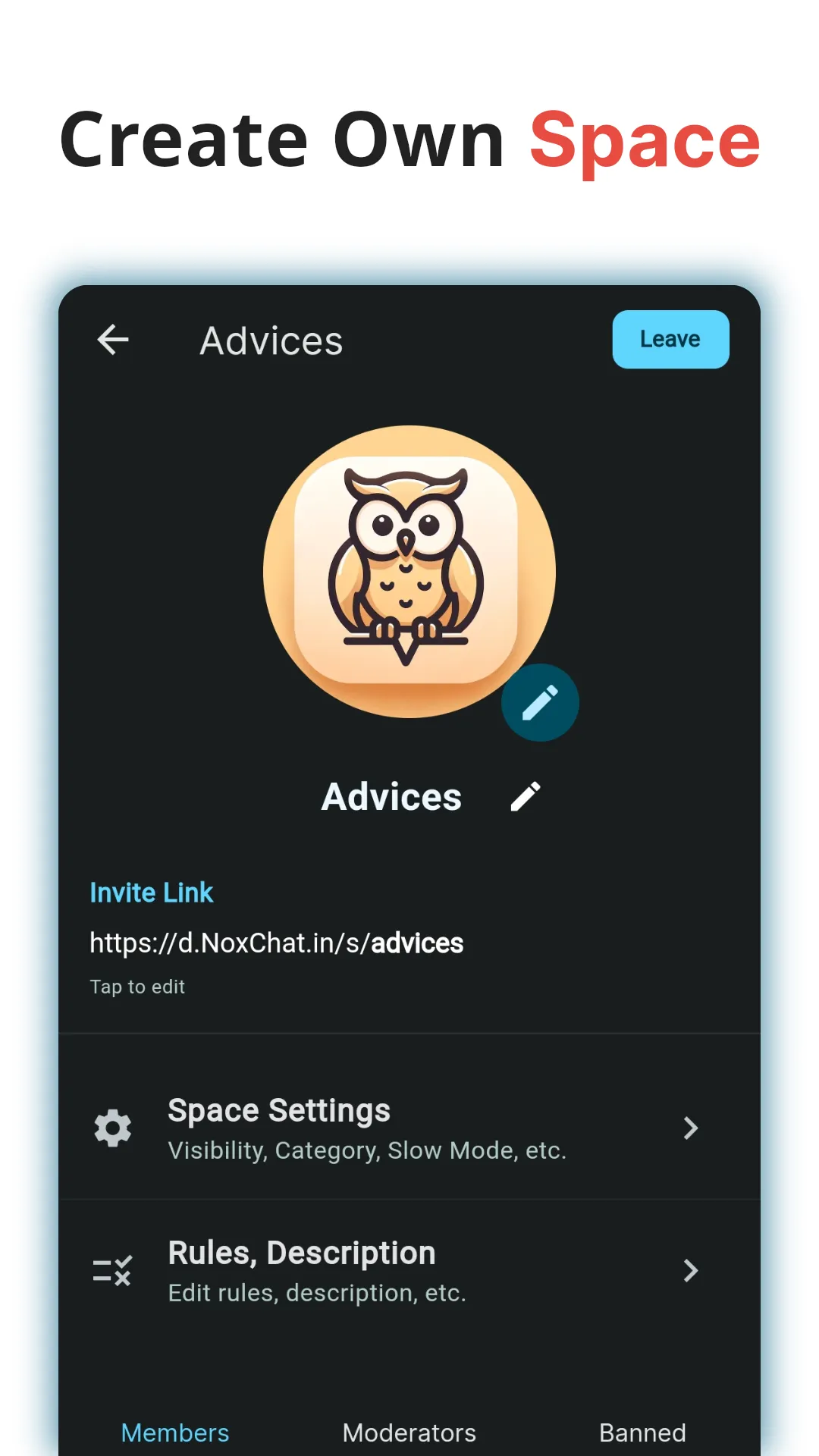 NoxChat: Anonymous Chat & Vent | Indus Appstore | Screenshot