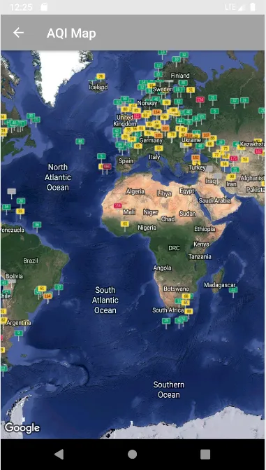 Air Quality Index | Indus Appstore | Screenshot