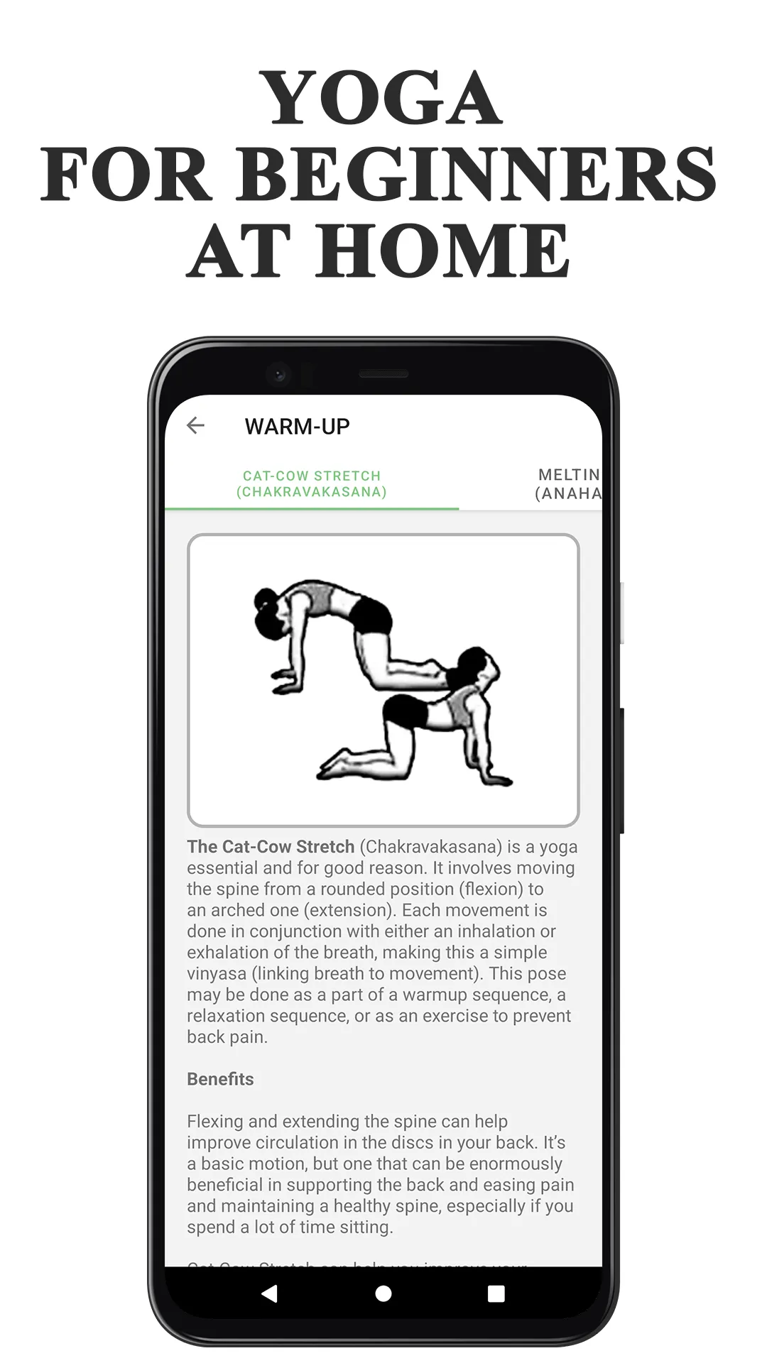 Yoga Poses For Beginners | Indus Appstore | Screenshot