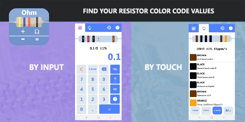 Resistor Color Code Calculator | Indus Appstore | Screenshot