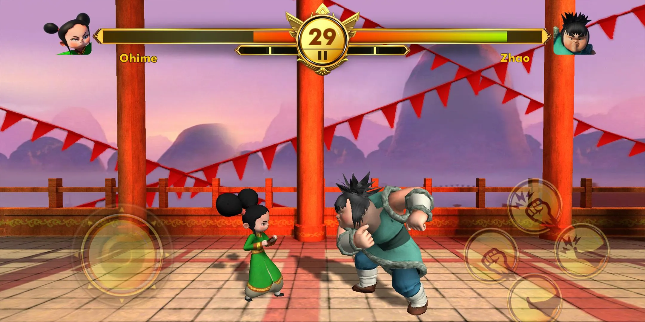 Kung Fu Dhamaka Official Game | Indus Appstore | Screenshot