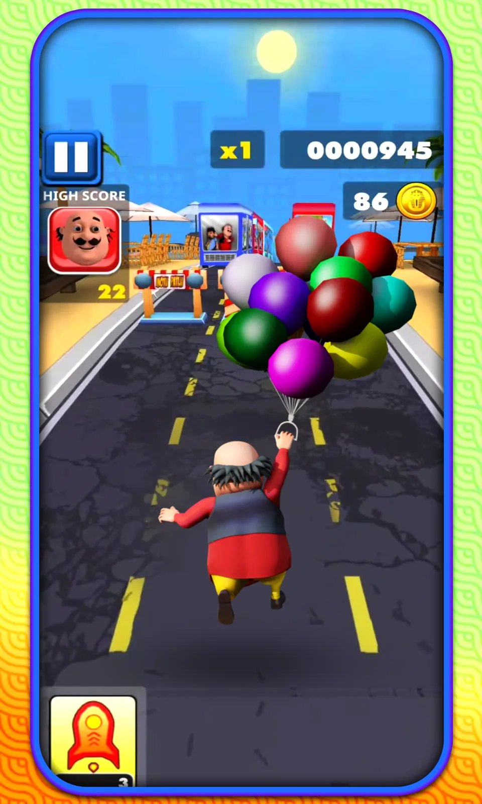 Motu Patlu Super Duper Man | Indus Appstore | Screenshot