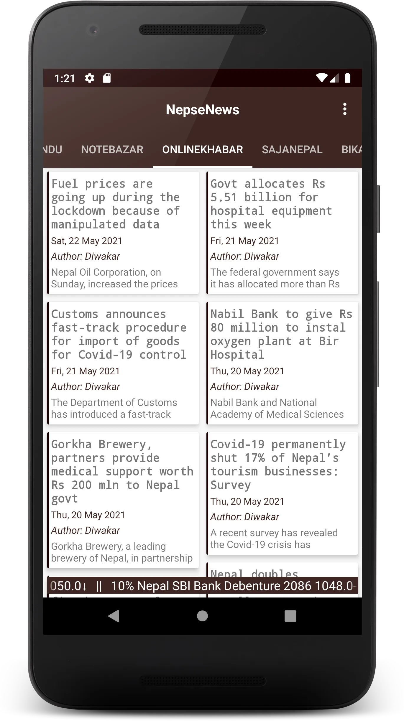 Nepse News | Indus Appstore | Screenshot