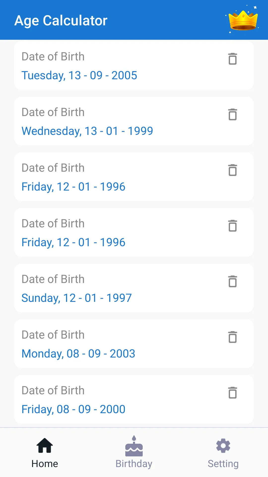 Age Calculator - Date of Birth | Indus Appstore | Screenshot