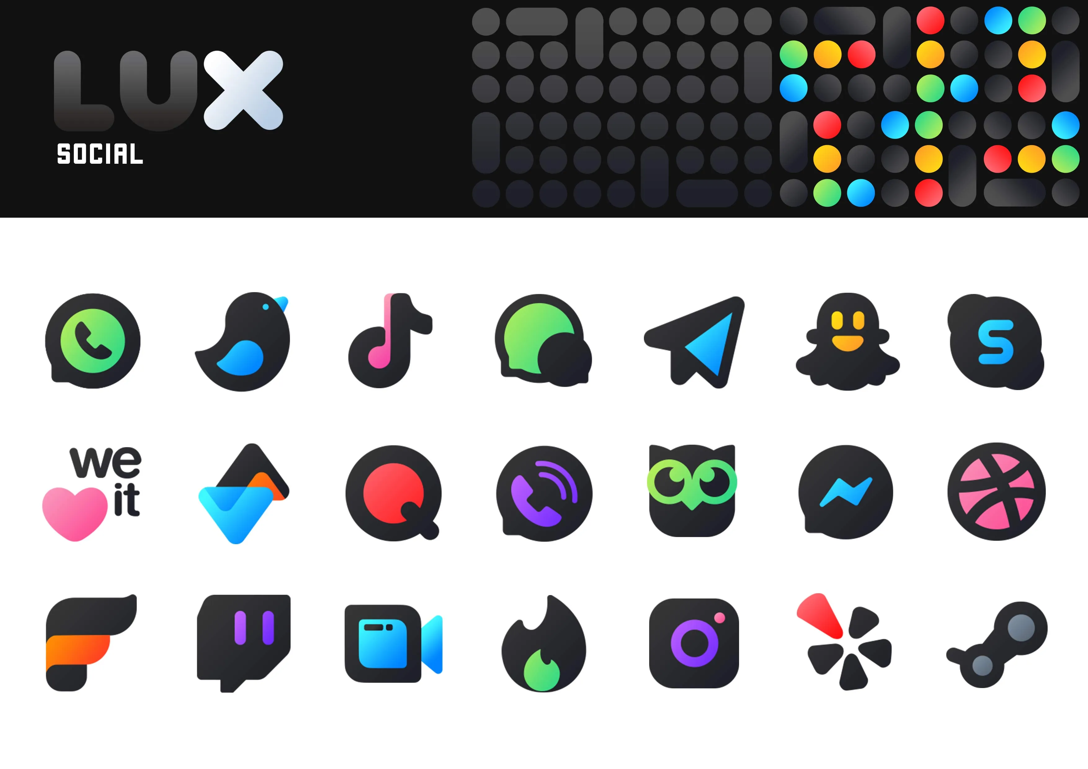 LuX IconPack | Indus Appstore | Screenshot