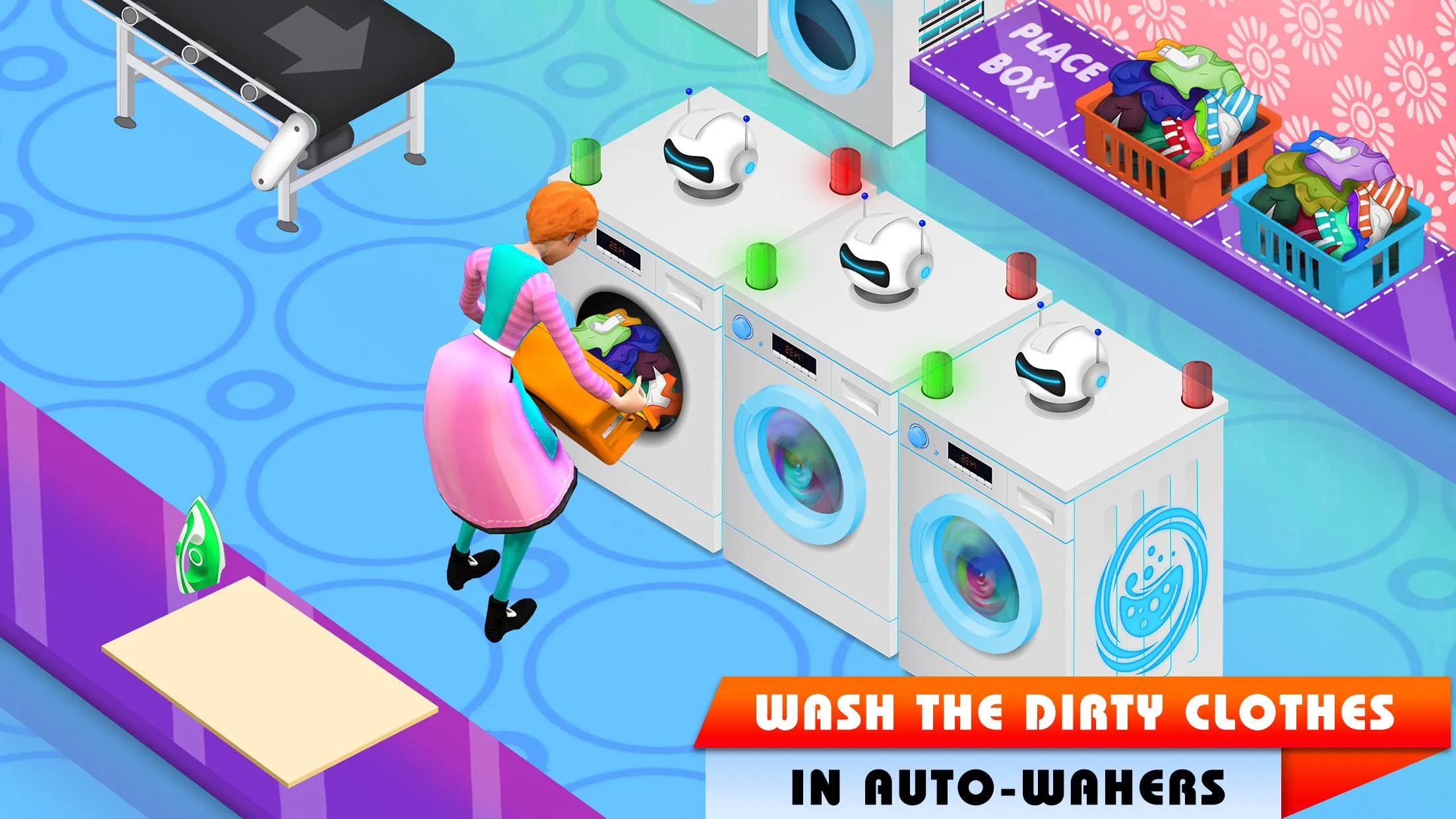 My Laundry Shop Manager Dirty | Indus Appstore | Screenshot