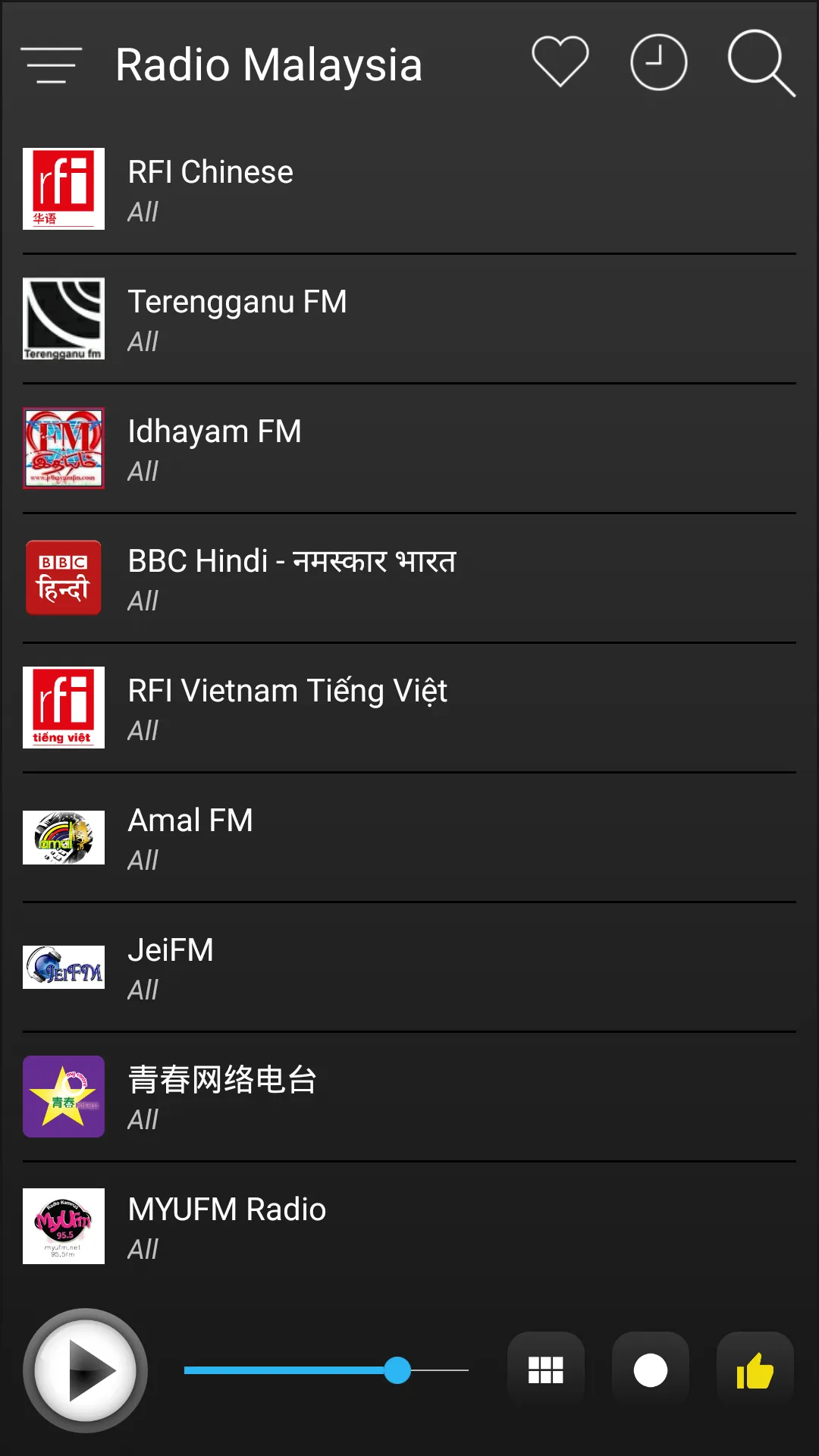 Malaysia Radio FM AM Music | Indus Appstore | Screenshot