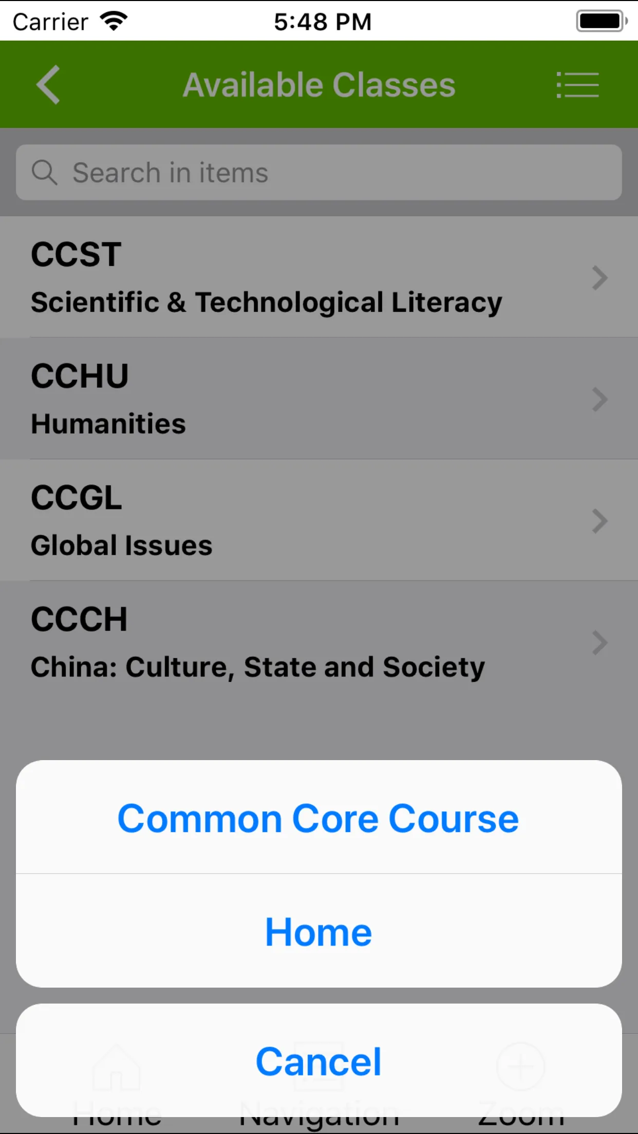 Courses@HKU | Indus Appstore | Screenshot