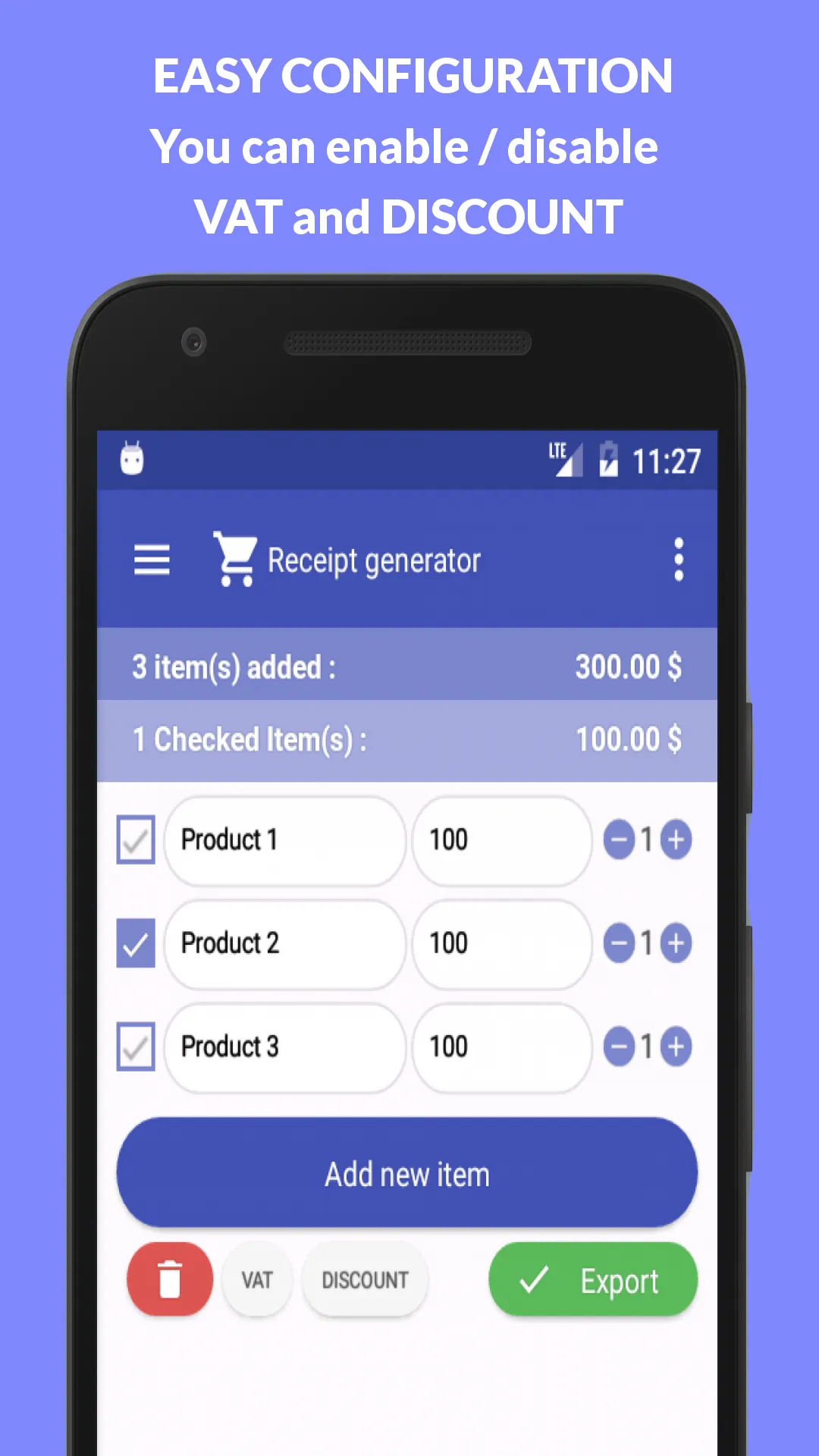 Receipt Generator | Indus Appstore | Screenshot