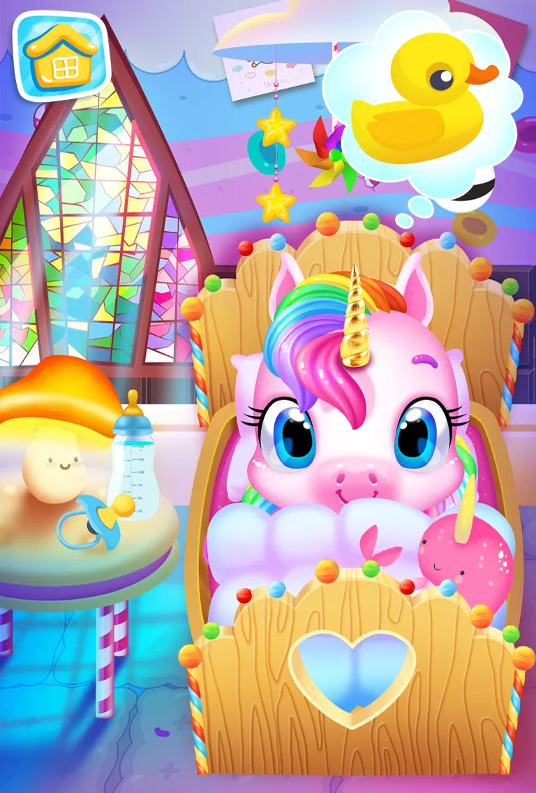 My Baby Unicorn - Pet Care Sim | Indus Appstore | Screenshot