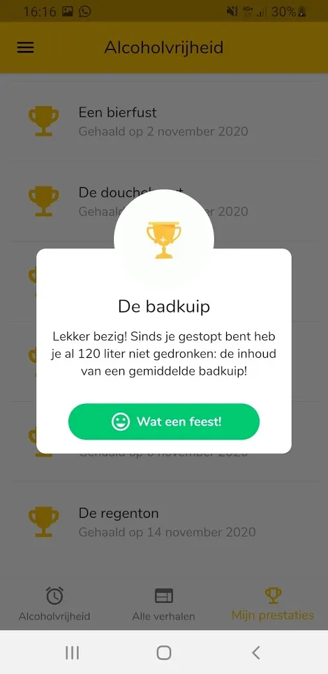 Alcoholvrijheid | Indus Appstore | Screenshot