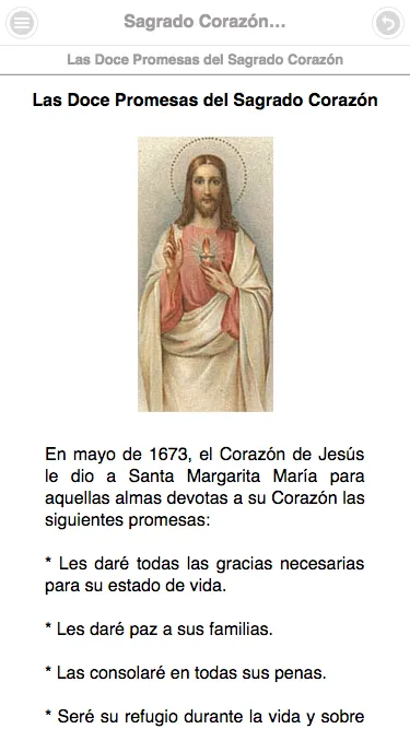 Sagrado Corazón de Jesús | Indus Appstore | Screenshot