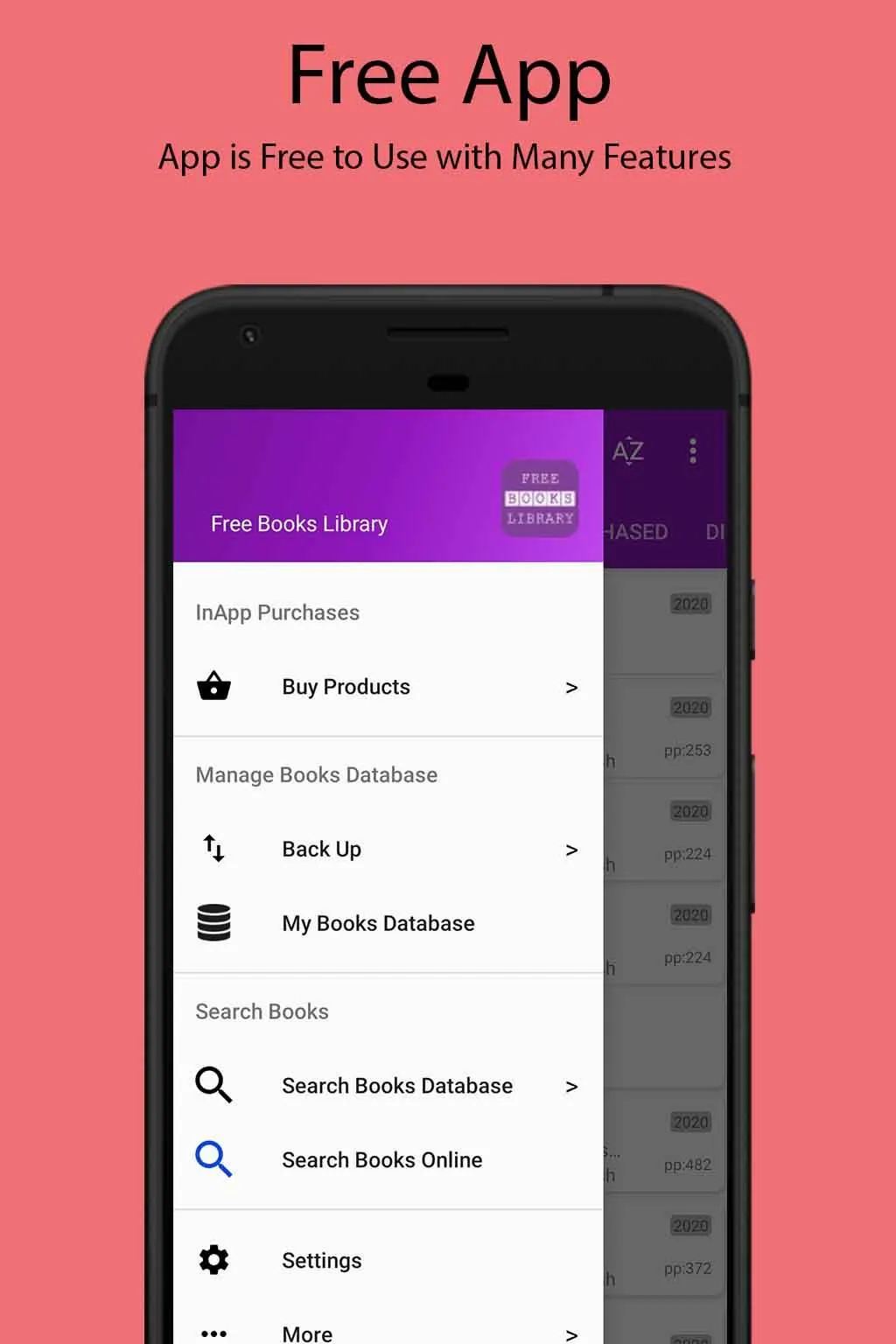 Offline Books Database | Indus Appstore | Screenshot