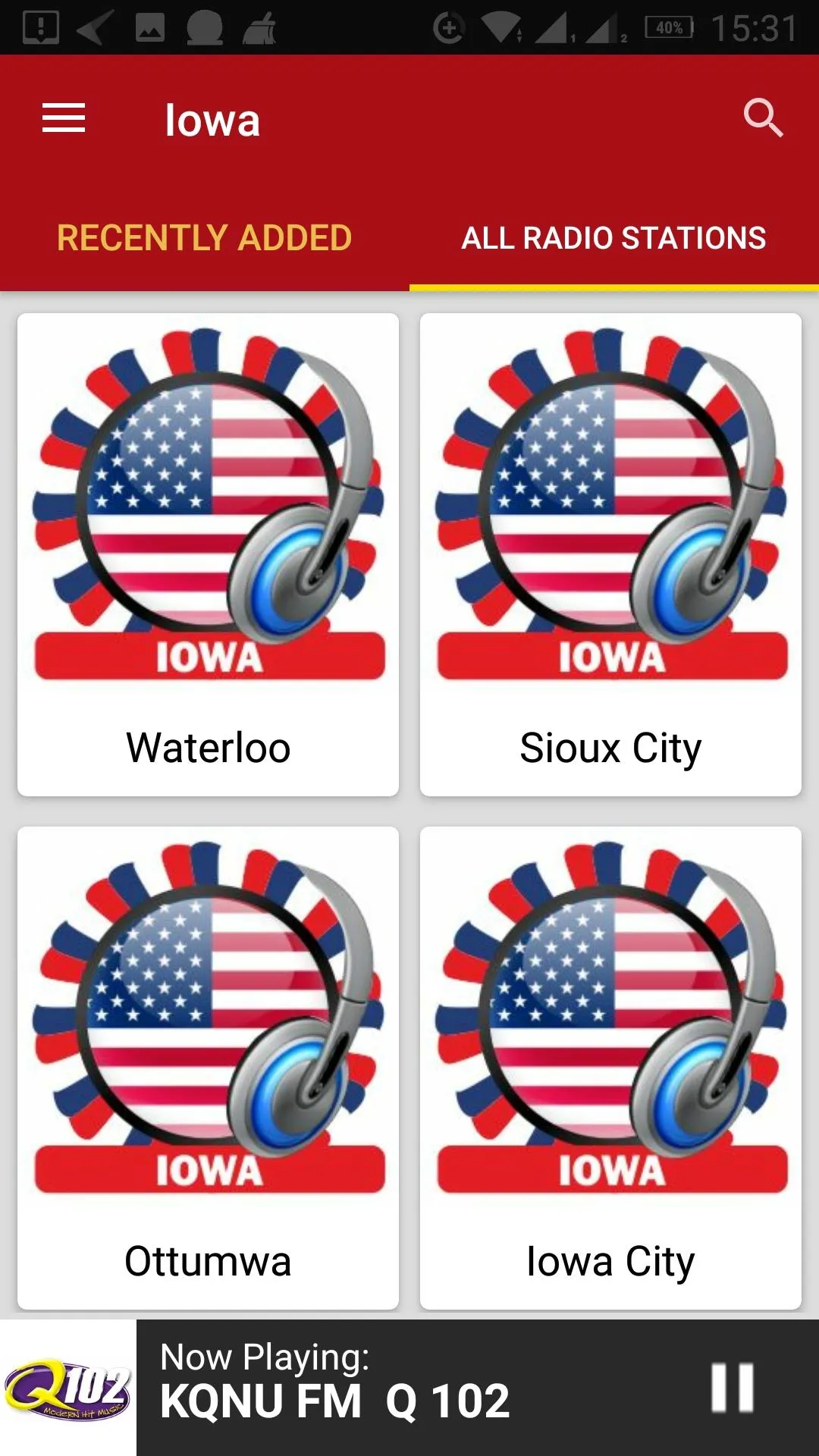 Iowa Radio Stations - USA | Indus Appstore | Screenshot