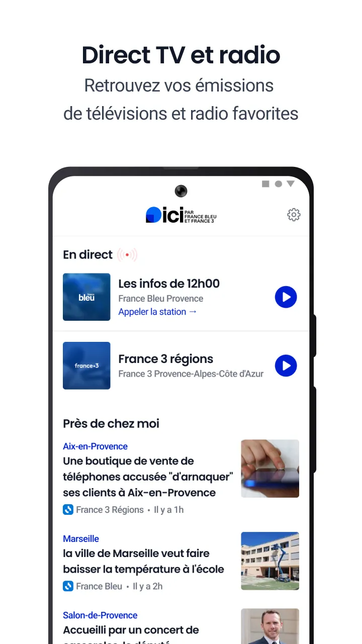 ici par France Bleu & France 3 | Indus Appstore | Screenshot