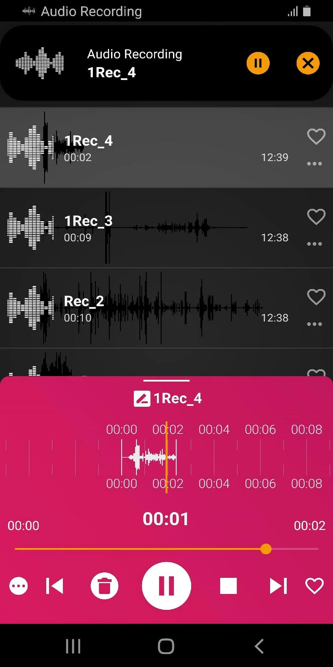 Audio Recording | Indus Appstore | Screenshot