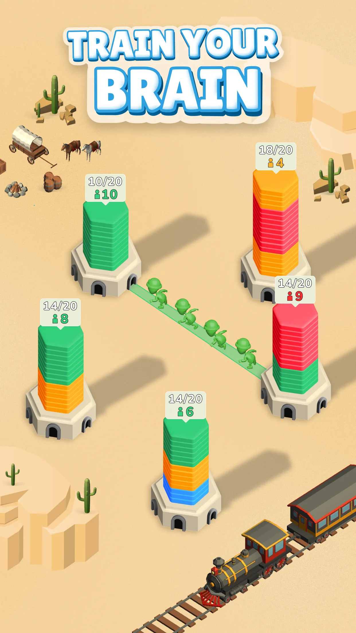 Tower Sort 3D: Hexa Puzzle | Indus Appstore | Screenshot