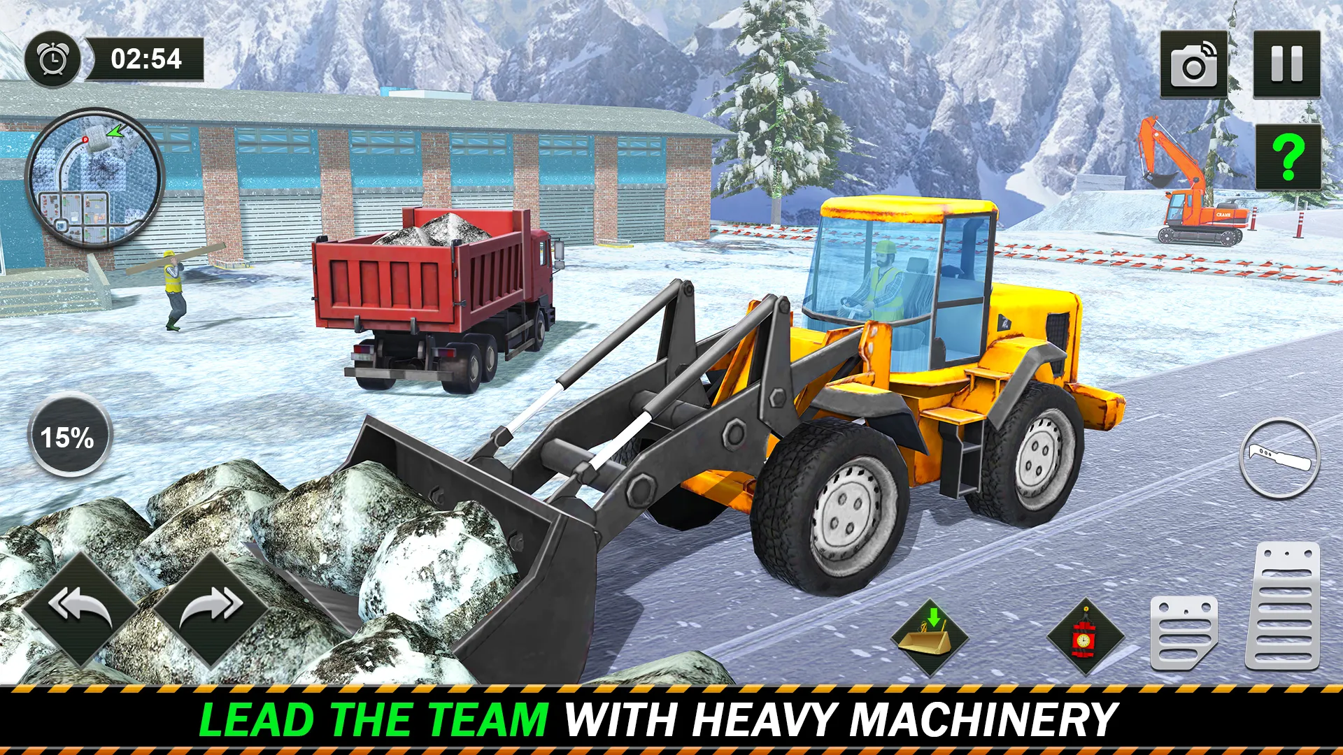 Snow Offroad Construction Game | Indus Appstore | Screenshot