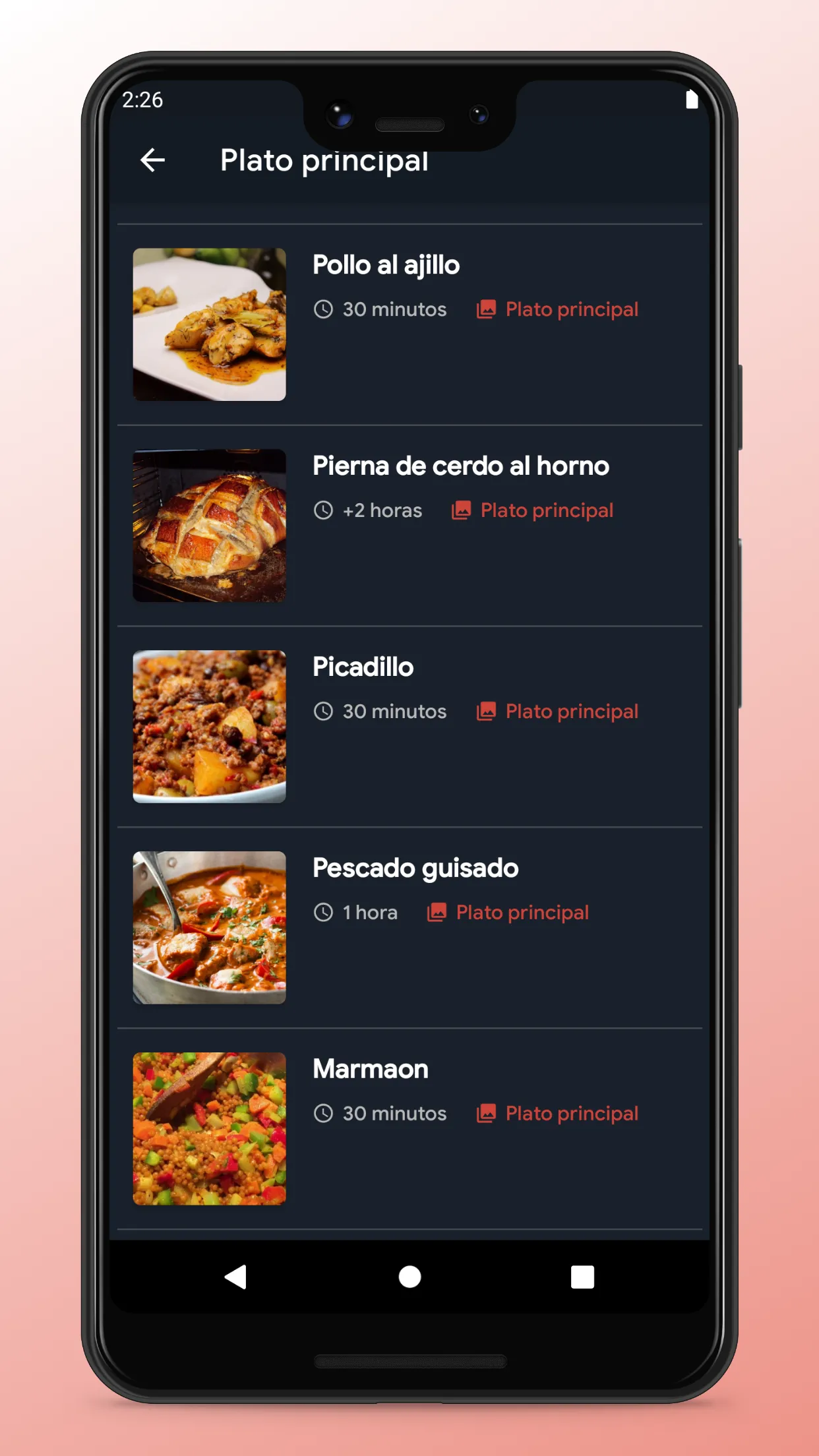 Honduran Recipes - Food App | Indus Appstore | Screenshot