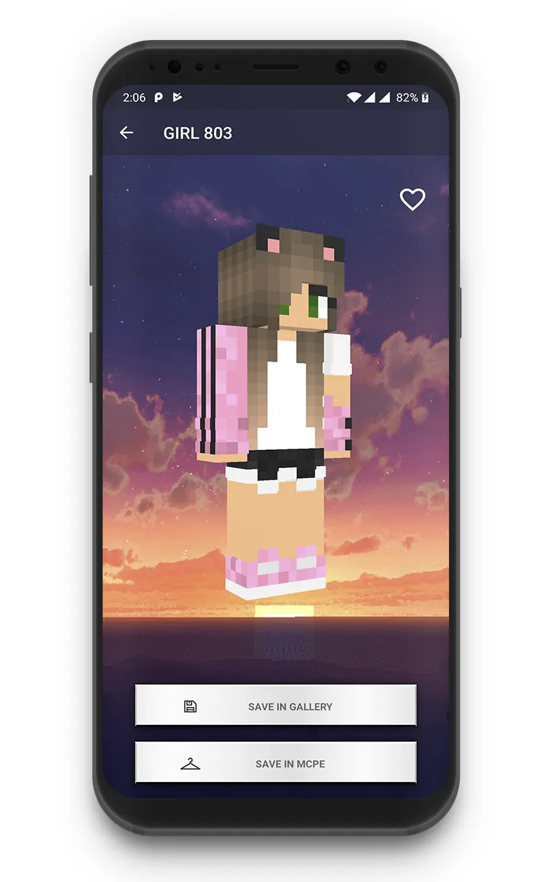 Cute Girls Skins | Indus Appstore | Screenshot