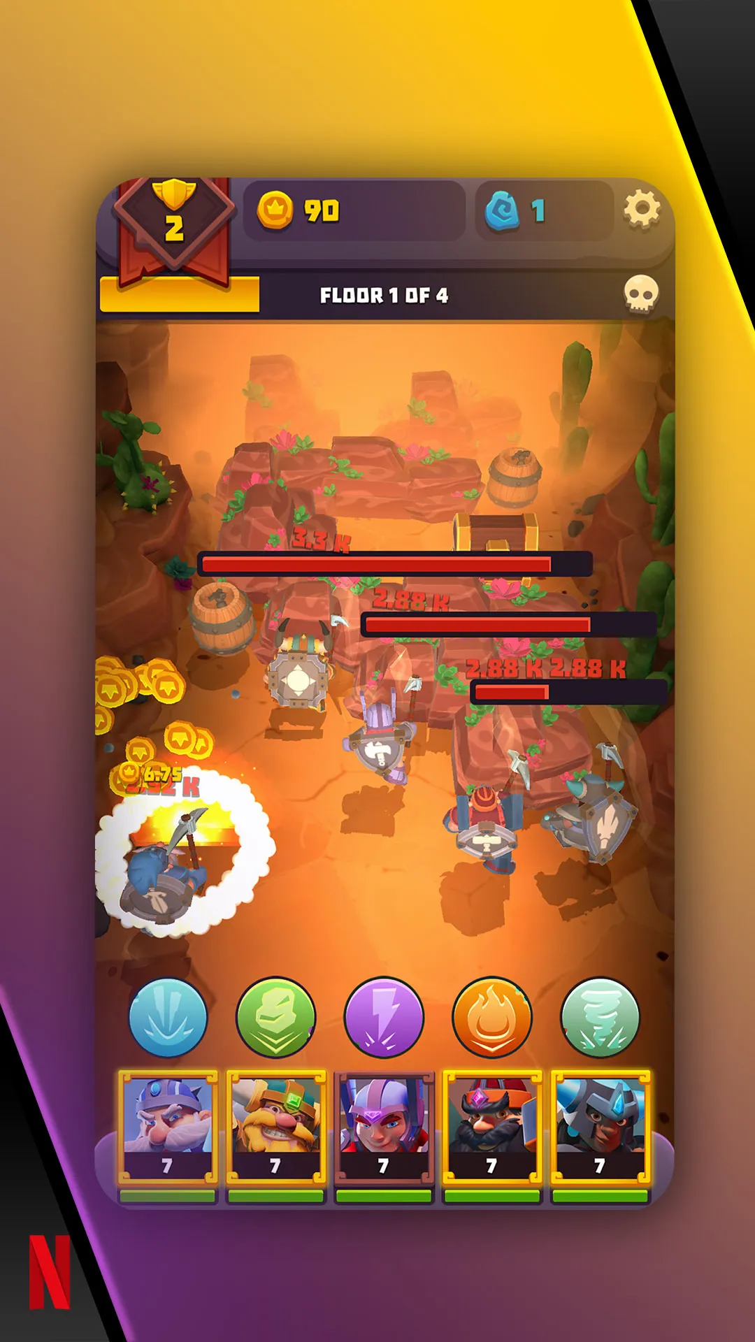 Dungeon Dwarves | Indus Appstore | Screenshot