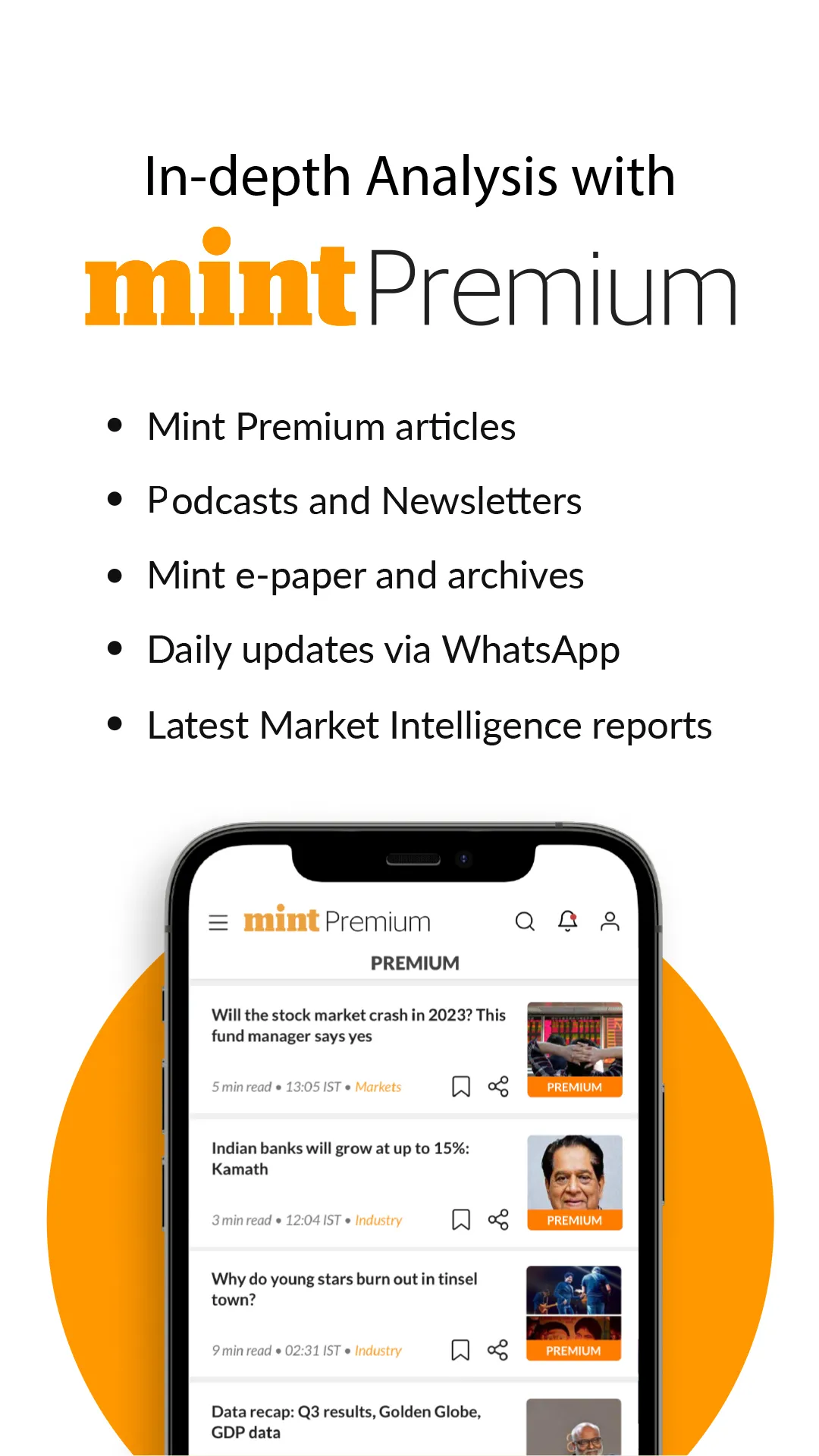 Mint: Stock & Business News | Indus Appstore | Screenshot