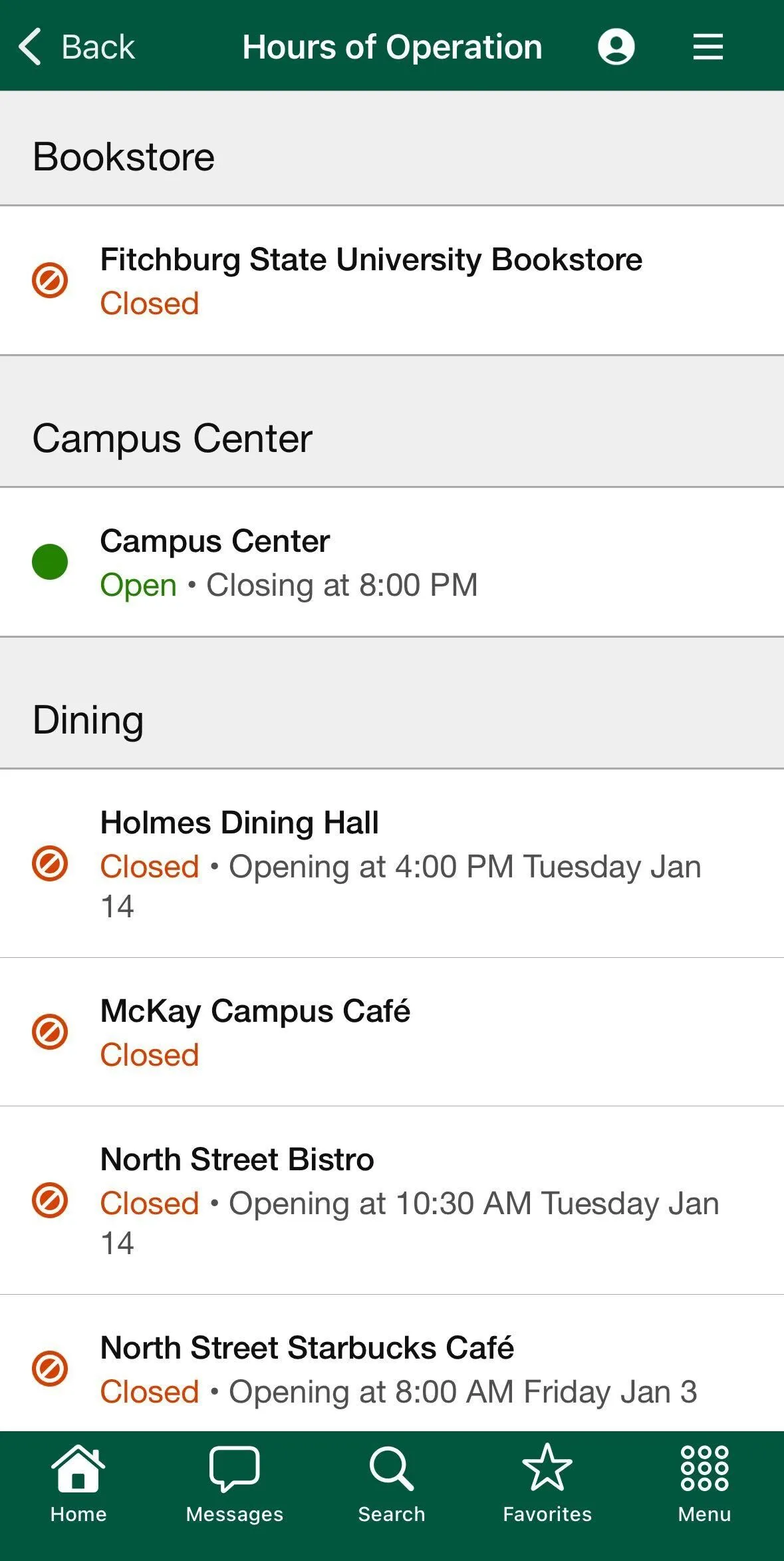 Fitchburg State Mobile | Indus Appstore | Screenshot