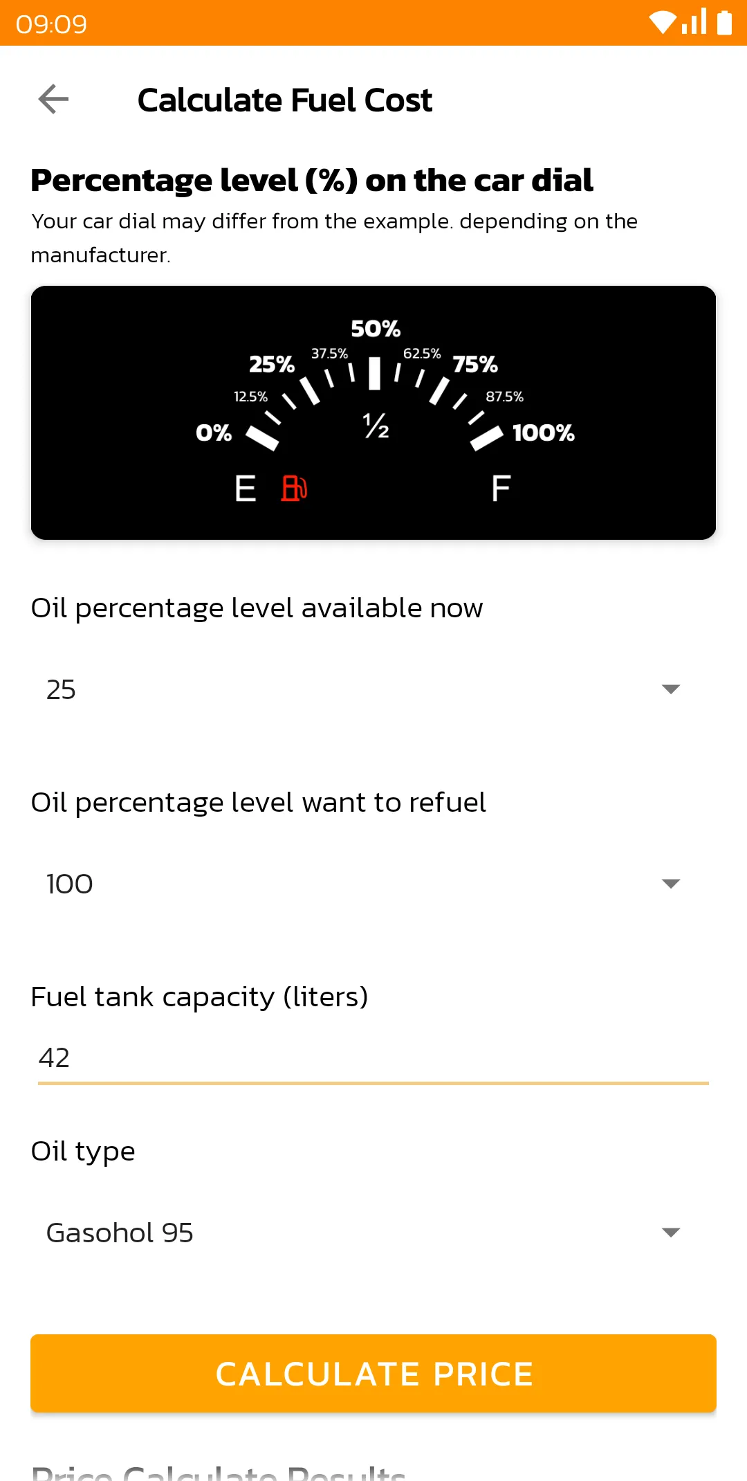 Thai Oil Price | Indus Appstore | Screenshot