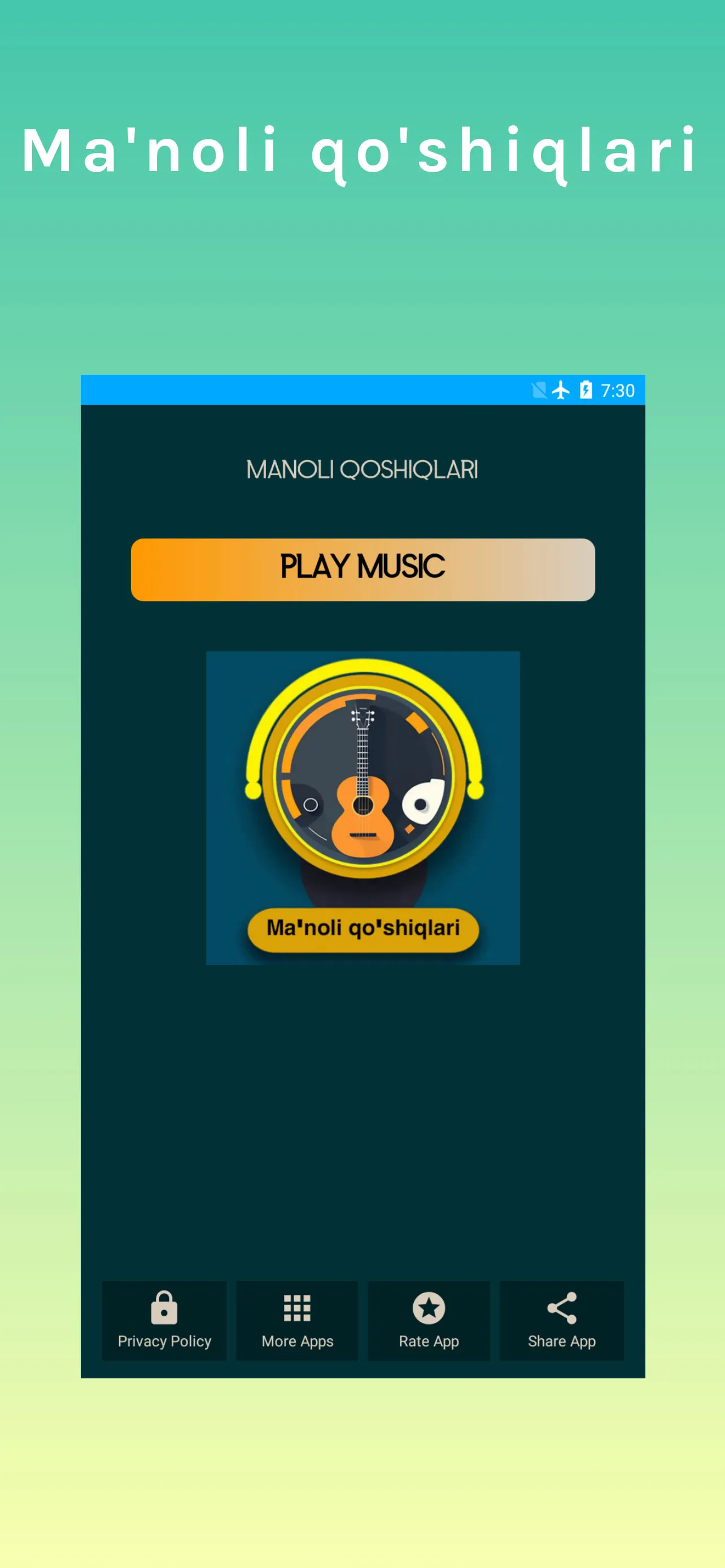 Ma'noli qo'shiqlari matnlari | Indus Appstore | Screenshot