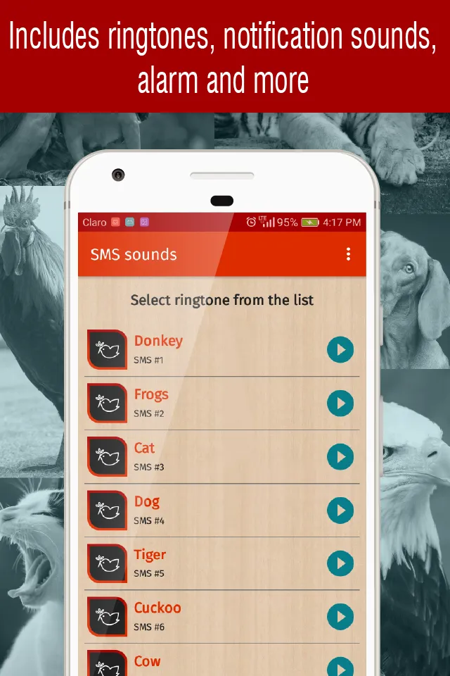 animal sounds for phone | Indus Appstore | Screenshot