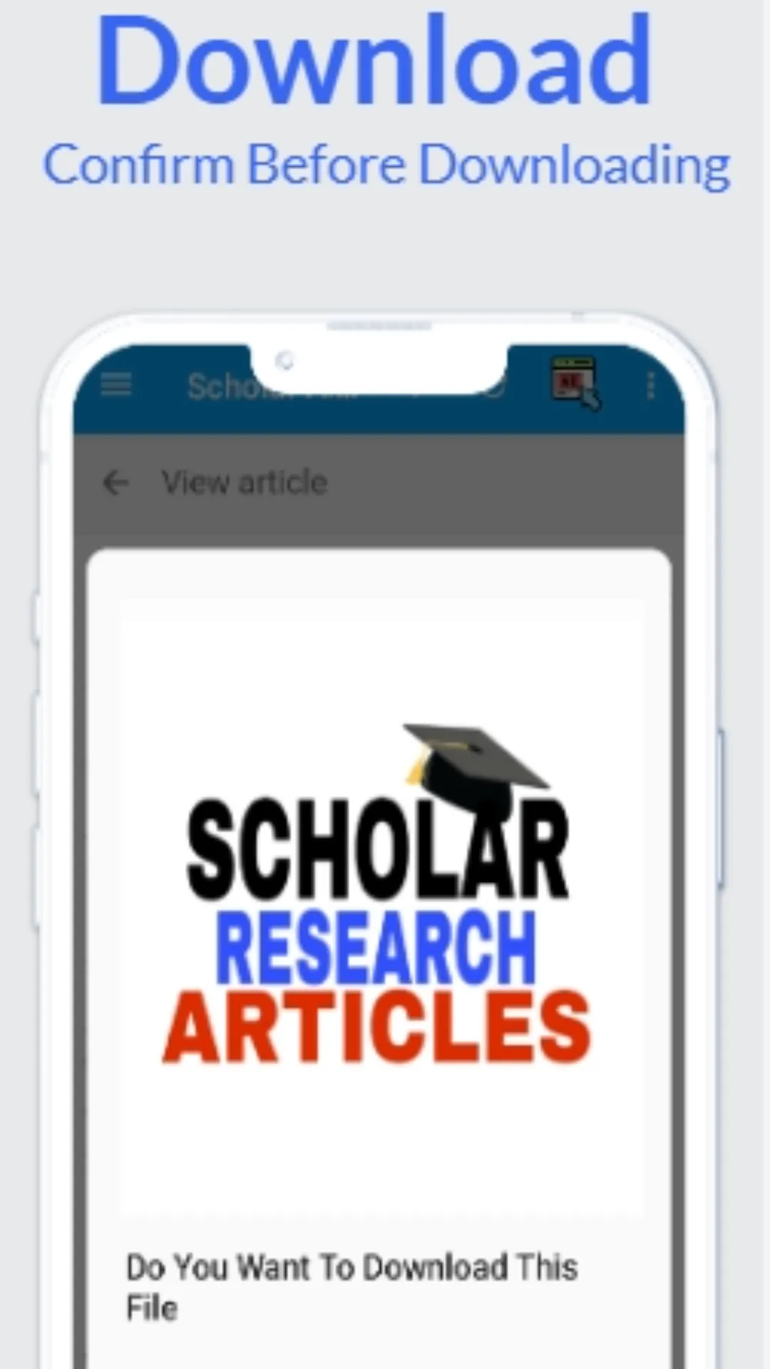 Scholar Articles | Indus Appstore | Screenshot