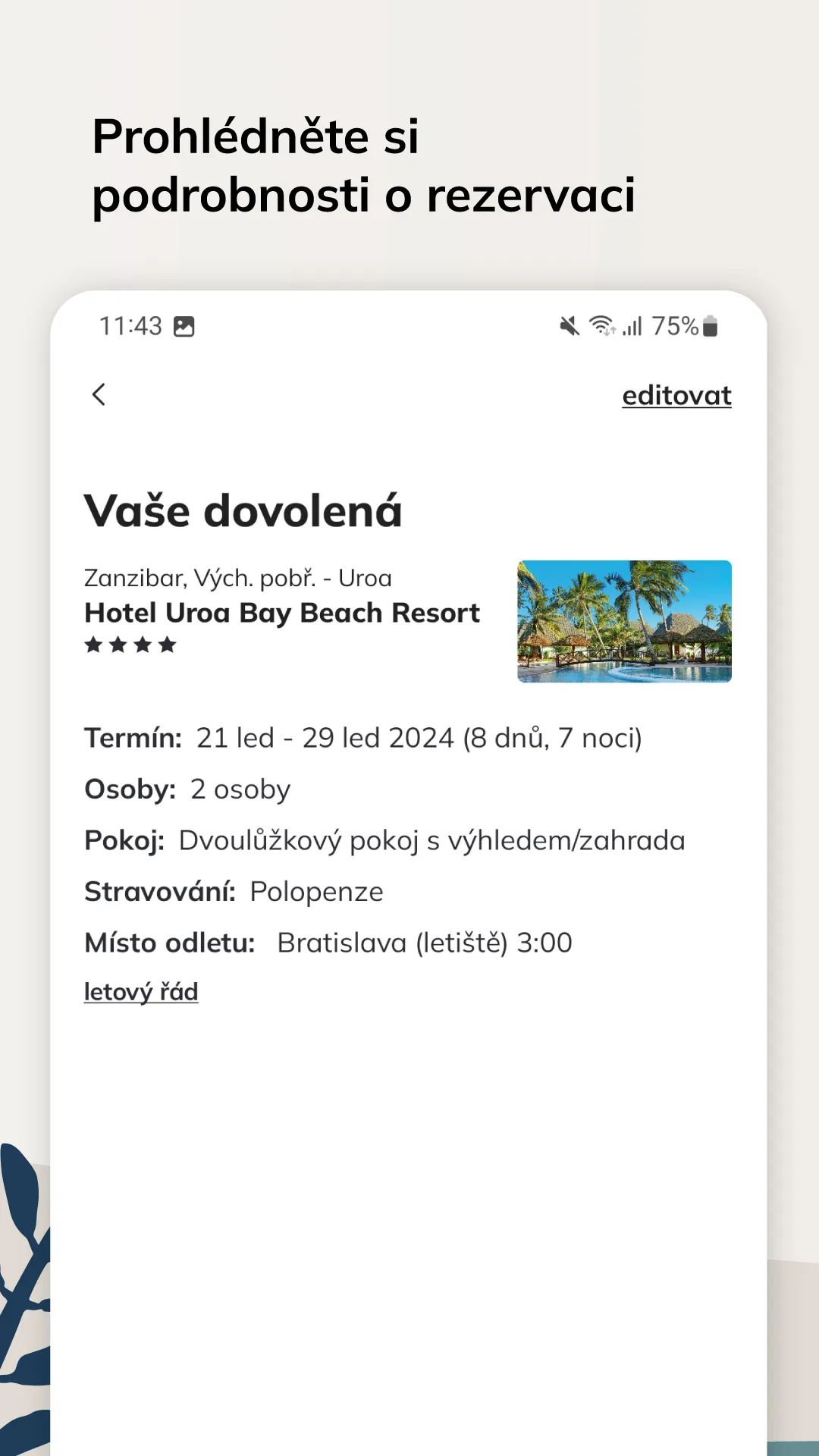 Čedok: průvodce vaší dovolenou | Indus Appstore | Screenshot