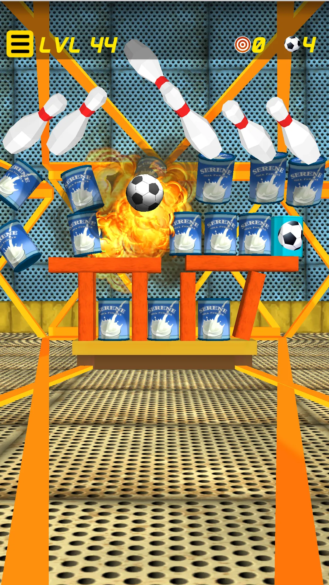 Soccer Knockdown: Ball & Cans | Indus Appstore | Screenshot