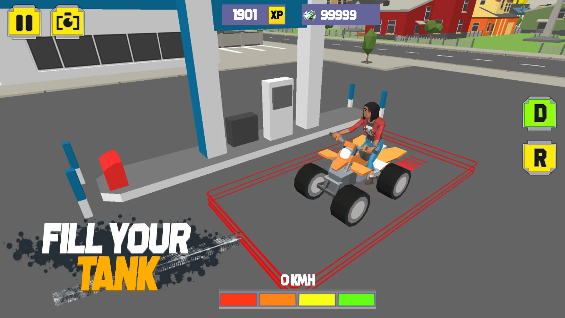 ATV QuadBike Driver Crazy Town | Indus Appstore | Screenshot