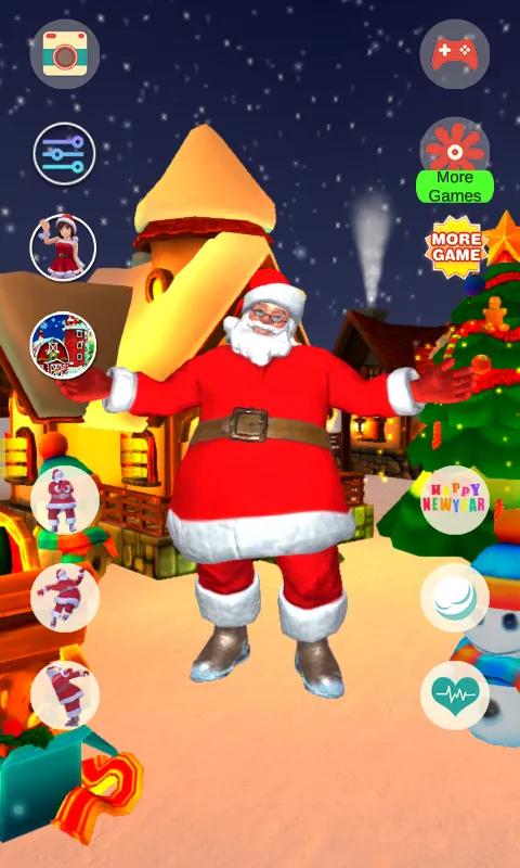 Talking Santa Claus | Indus Appstore | Screenshot