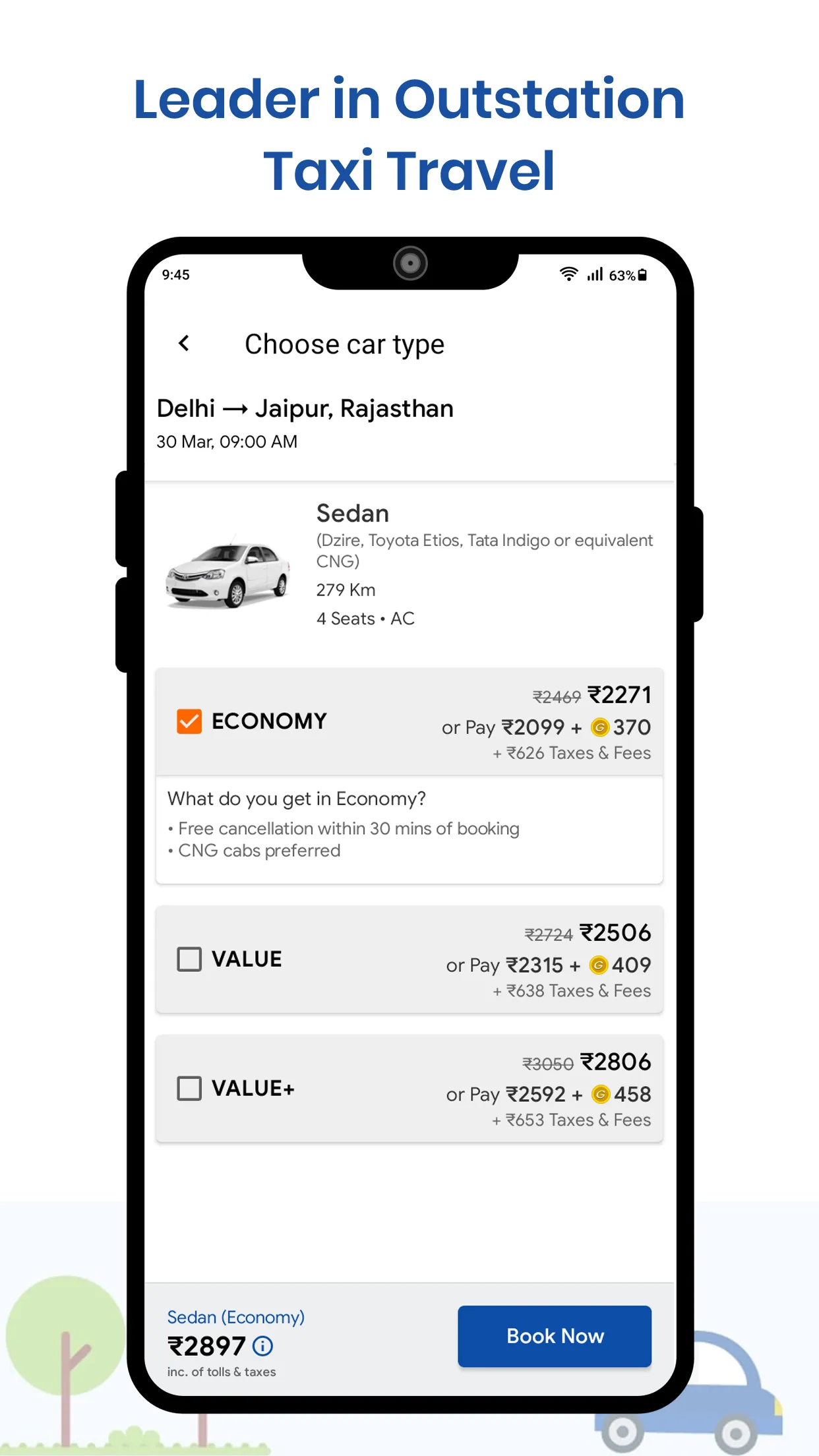 Gozo Cabs - Travel all India | Indus Appstore | Screenshot