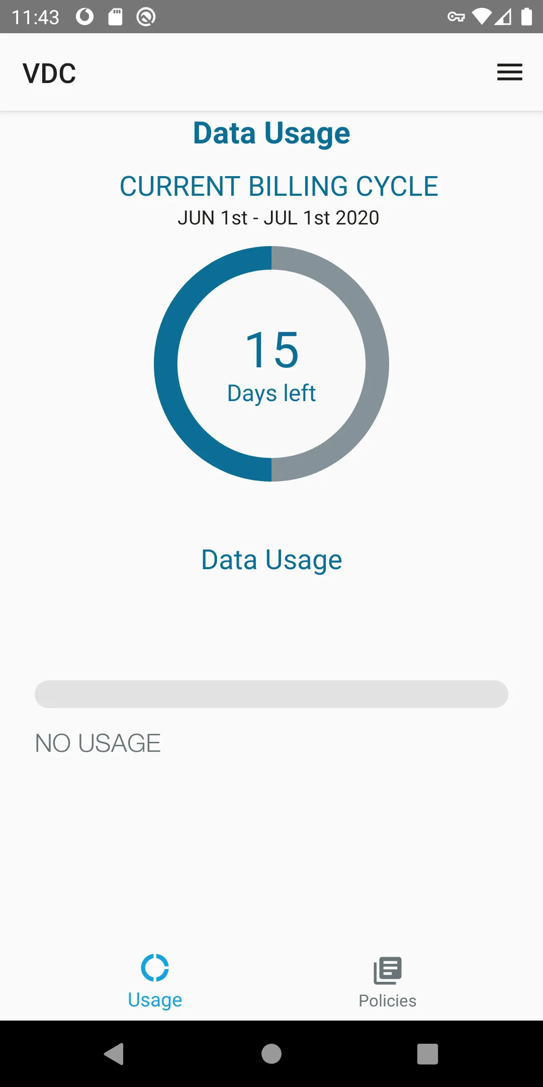 VDC - Vodafone Data Control | Indus Appstore | Screenshot