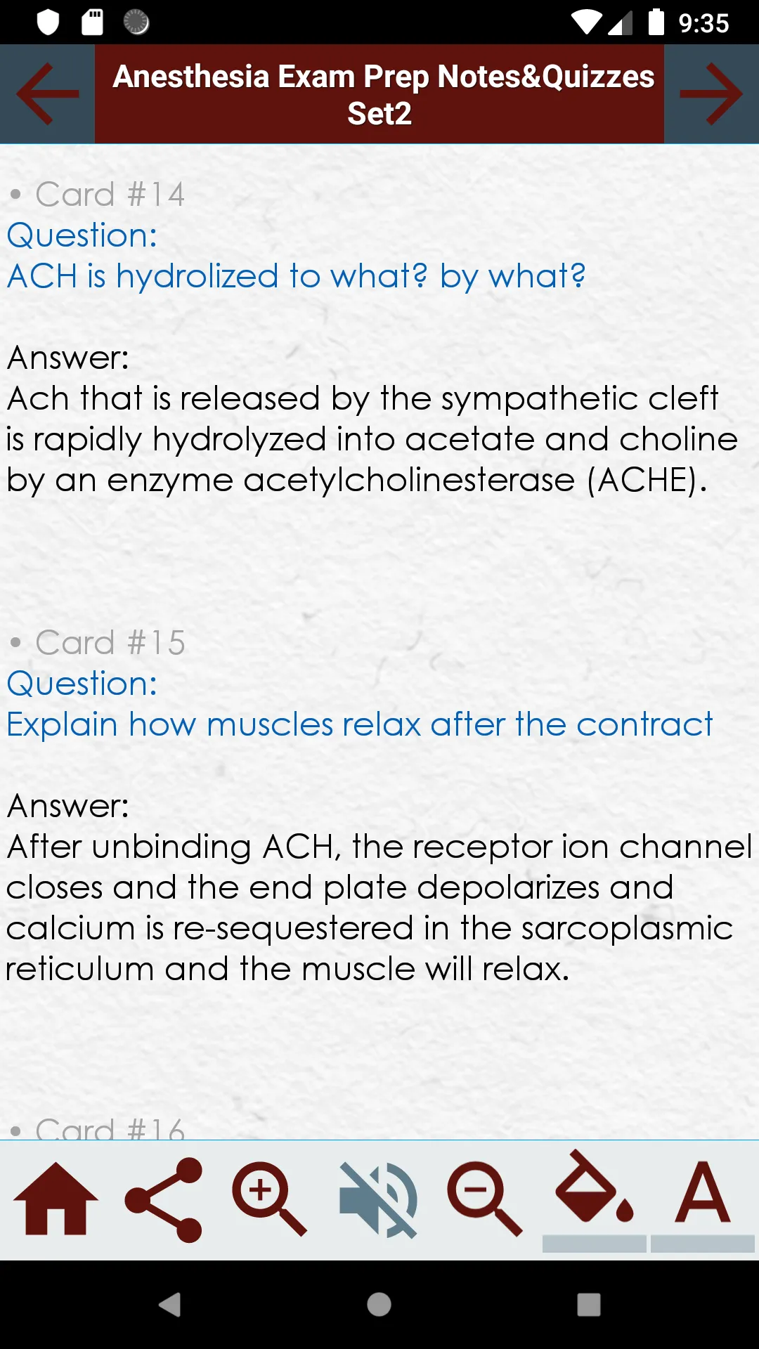 Anesthesia Exam Prep | Indus Appstore | Screenshot