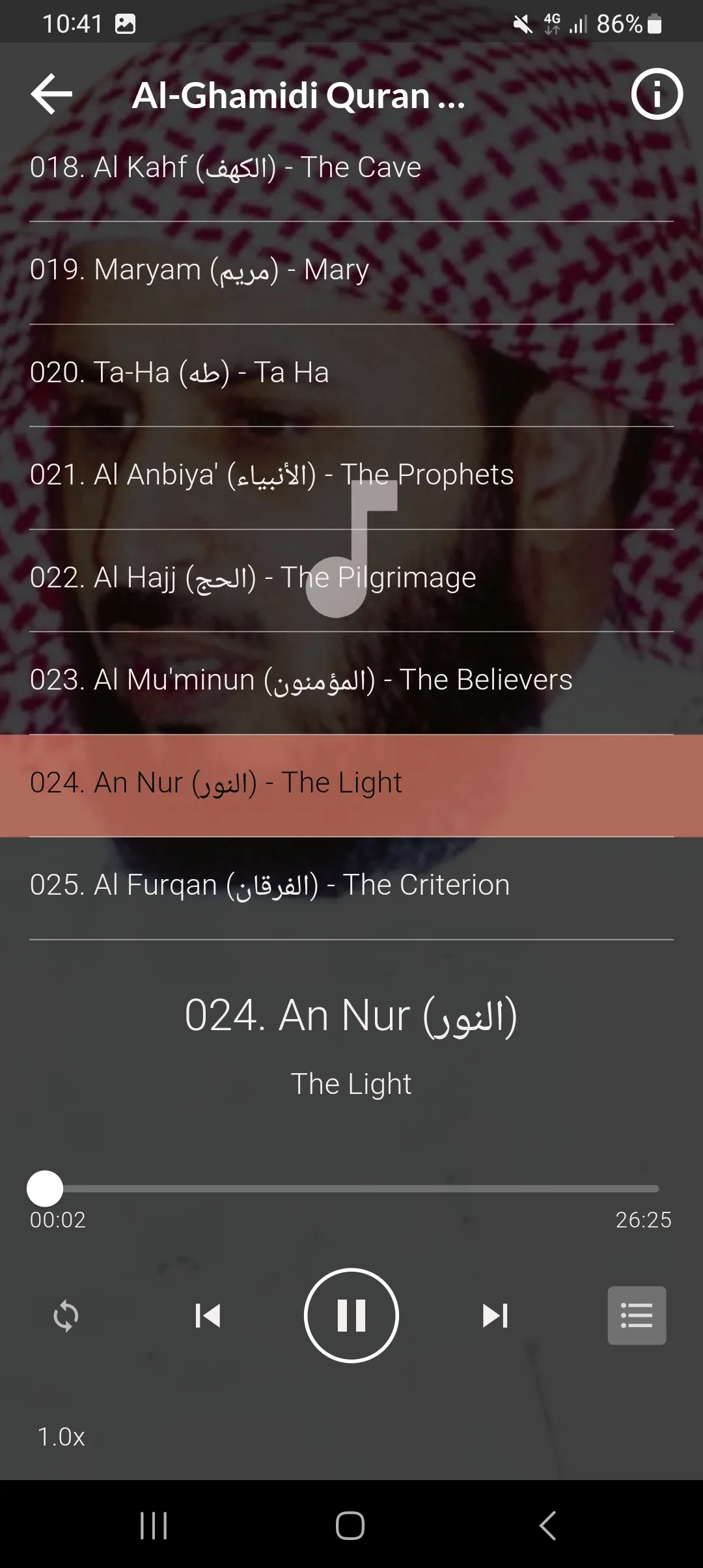 Al Ghamidi Quran MP3 Offline | Indus Appstore | Screenshot