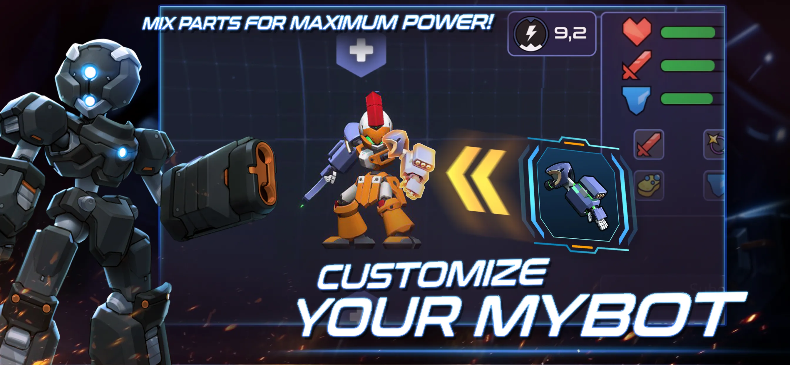 Mybots Royale RPG Robot Battle | Indus Appstore | Screenshot